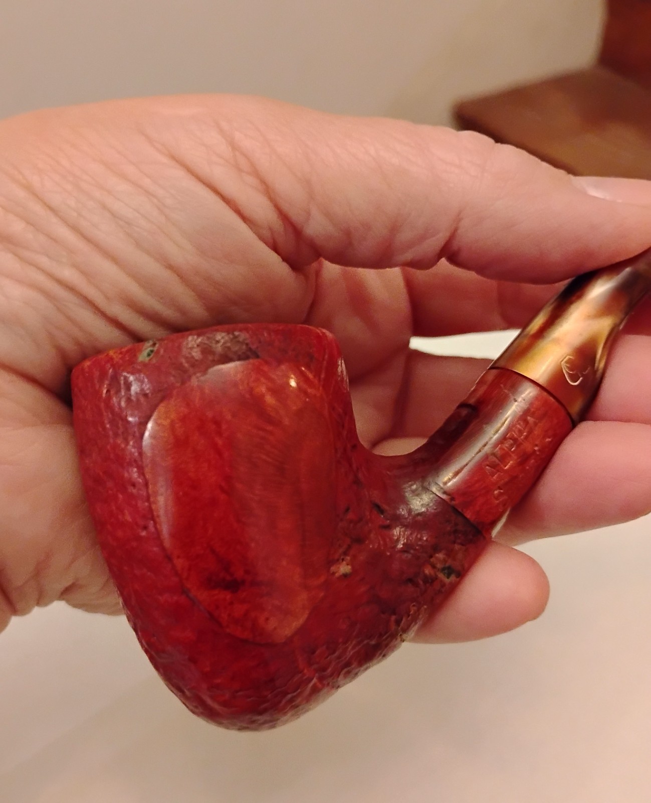 Vintage Alpha Scanic Pipe, Made in Israel Vintage Alpha Scanic Pipe, Made in Israel