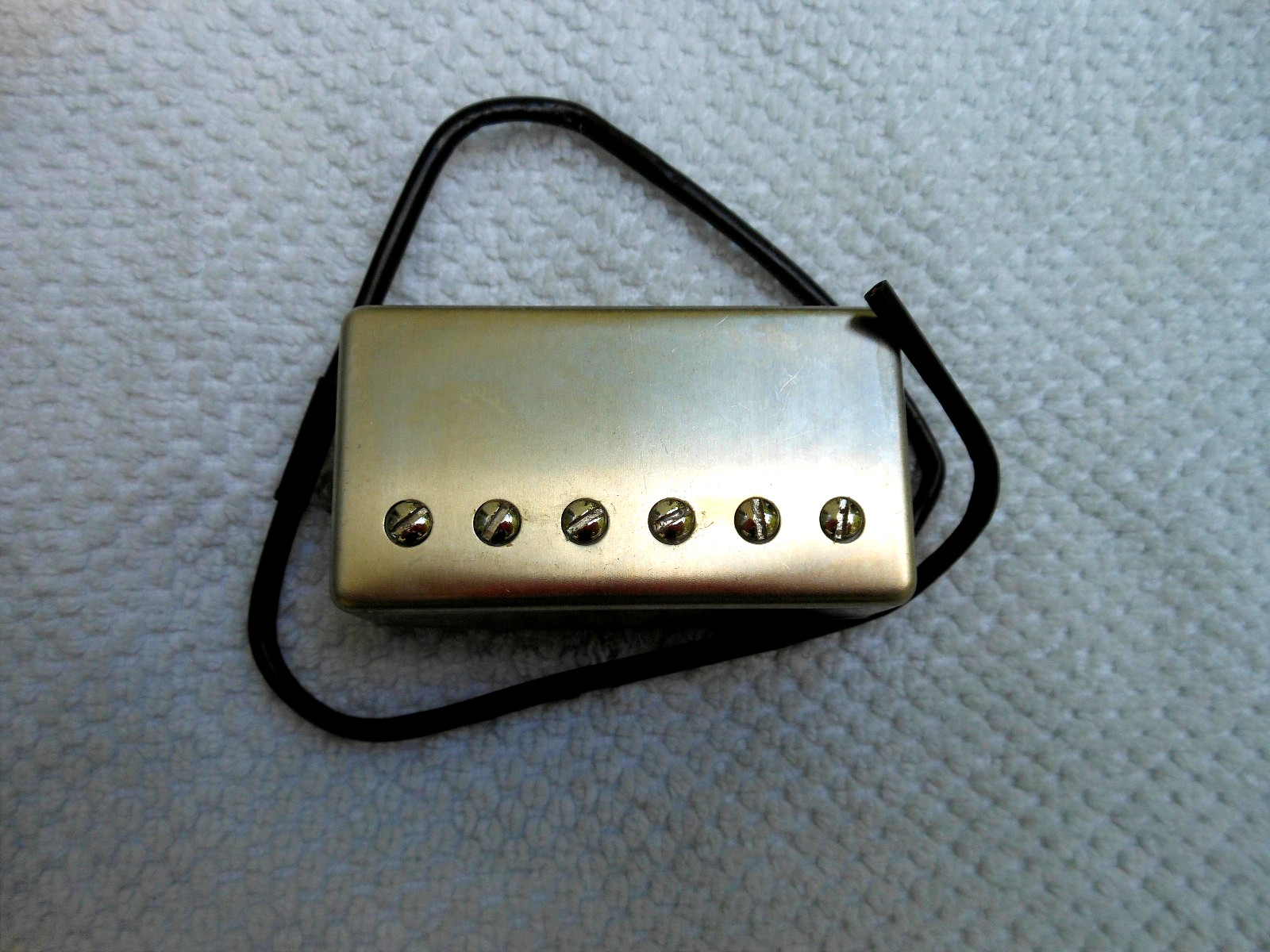 DiMarzio 36th Anniversary DP103FSP F-Spaced PAF Pickup w/ Raw Cover DiMarzio 36th Anniversary DP103FSP F-Spaced PAF Pickup w/ Raw Cover
