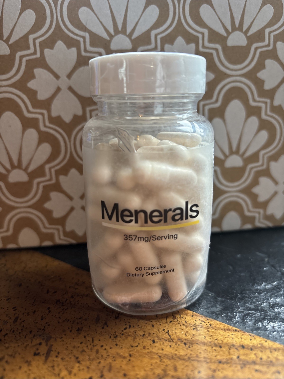 Menerals 357mg 60 Capsules Menerals 357mg 60 Capsules