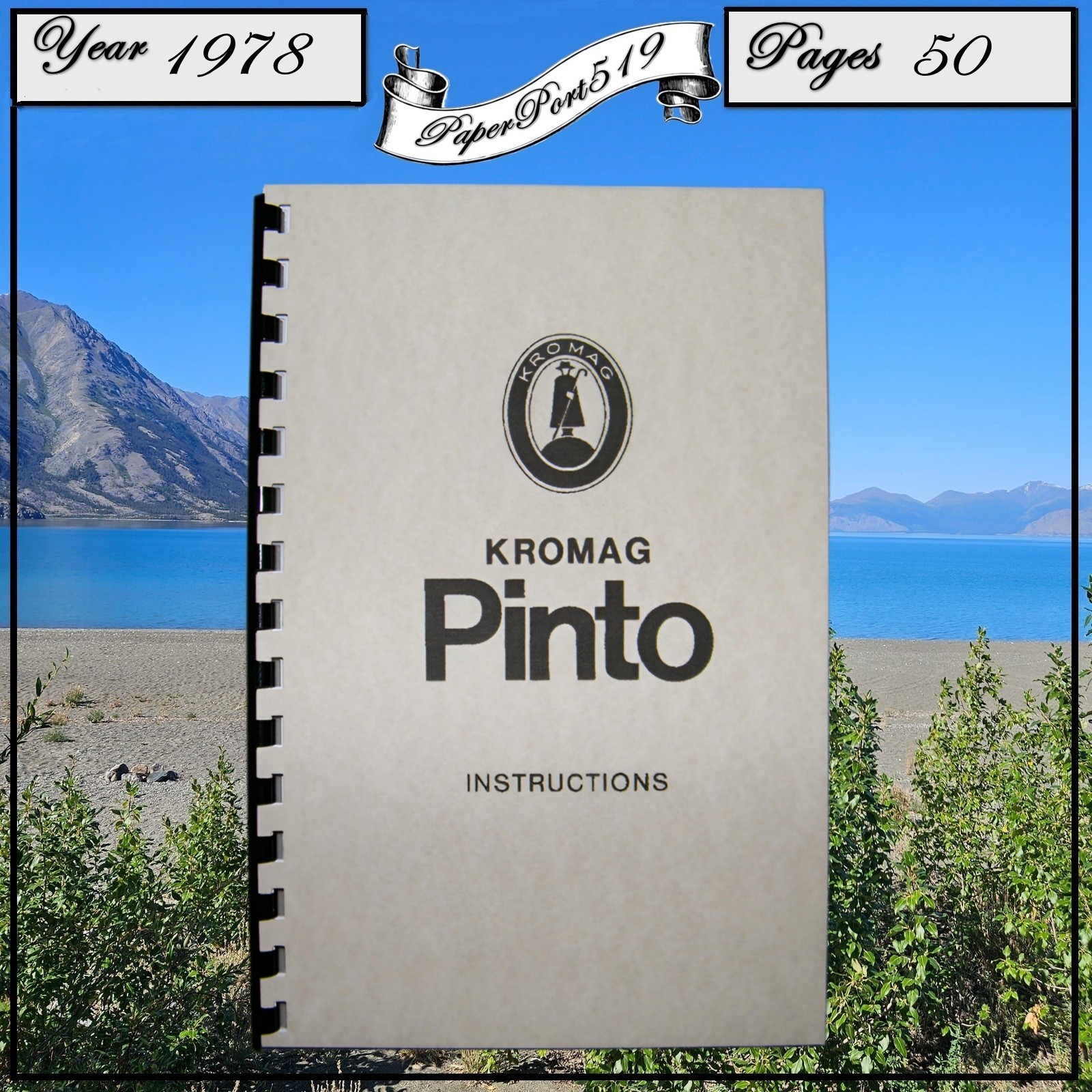 Puch KROMAG JC Penny PINTO MOPED Owners Manual 1978 Puch KROMAG JC Penny PINTO MOPED Owners Manual 1978