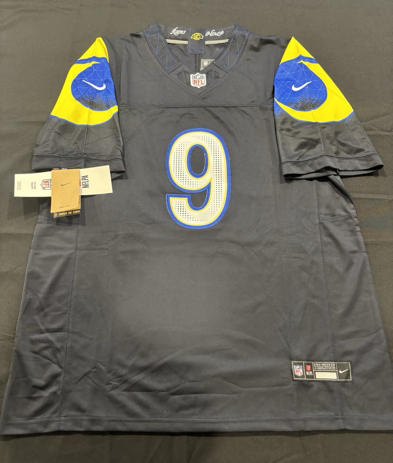 #9 Matthew Stafford F.U.S.E Black Rivalries Limited Stitched Jersey size L NEW #9 Matthew Stafford F.U.S.E Black Rivalries Limited Stitched Jersey size L NEW