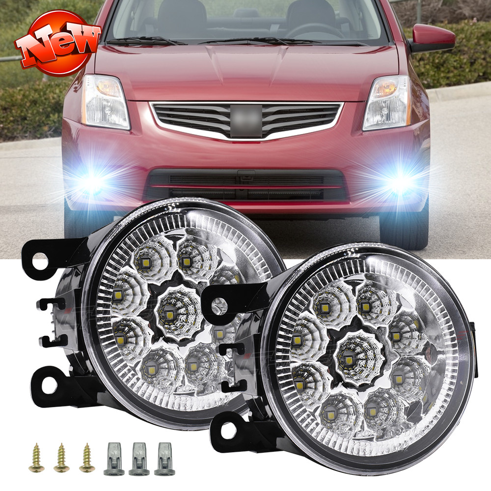 Par de faros antiniebla delanteros de repuesto FOR Nissan Sentra 2007-2012