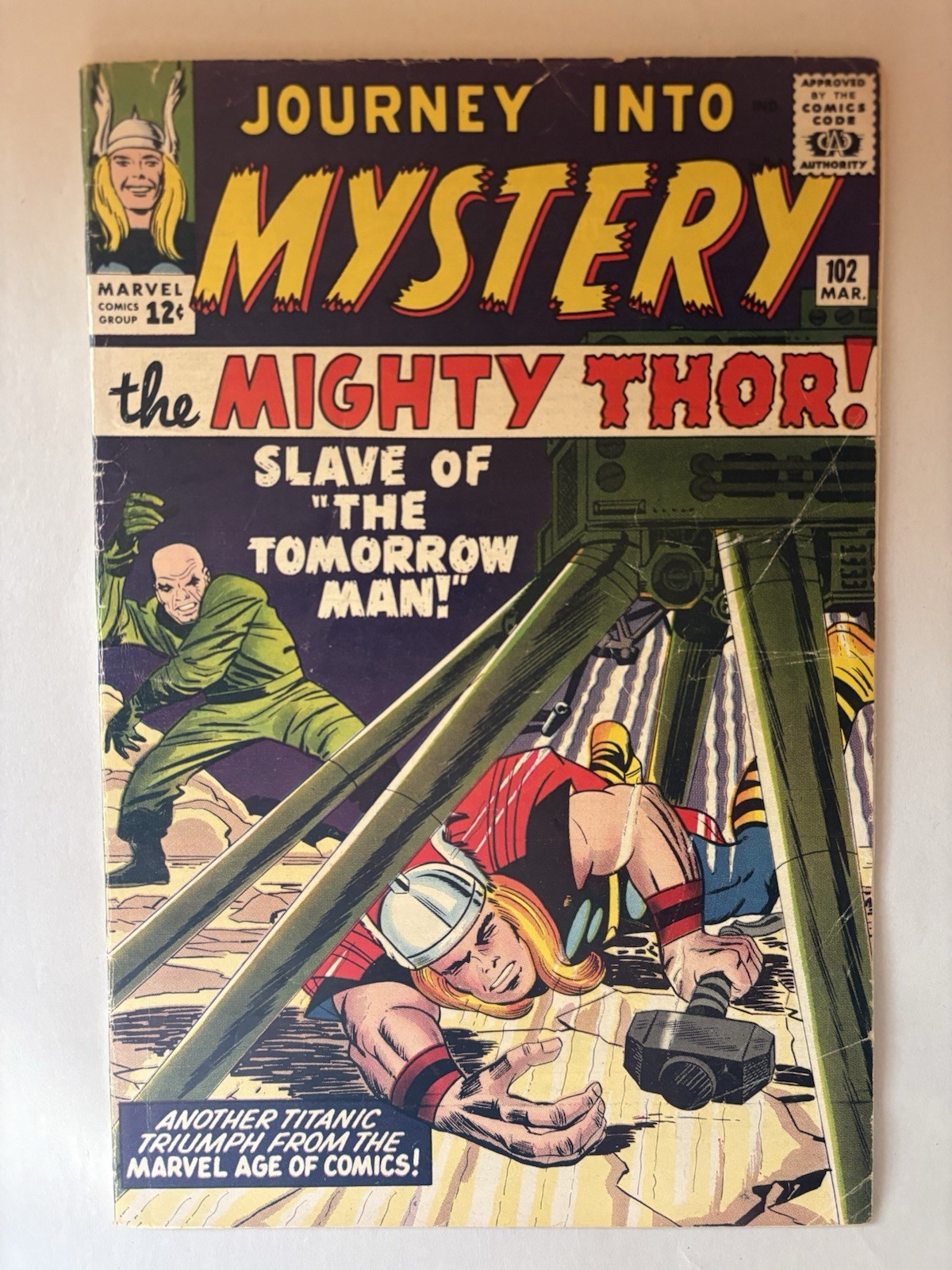 Journey Into Mystery 102 Marvel 1964 First Appearance of Hela, Sif, & Balder