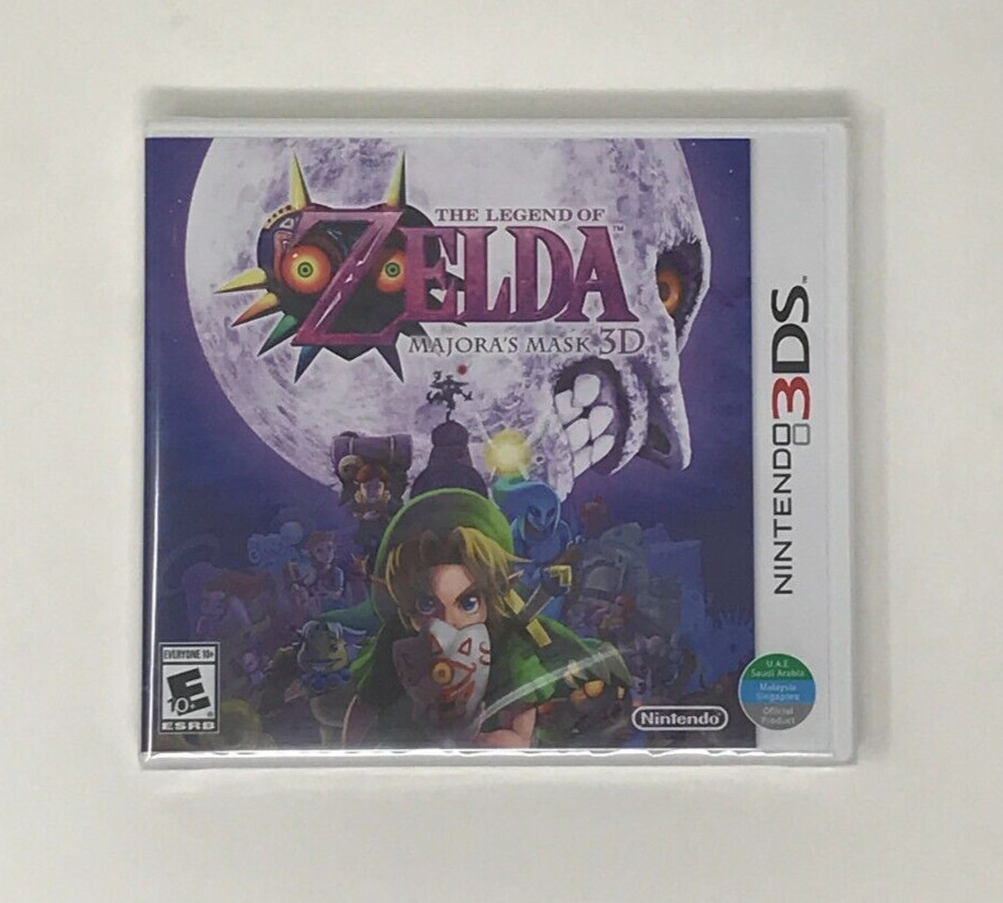 The Legend of Zelda Majora\'s Mask 3D Nintendo 3DS Brand New & Factory Sealed The Legend of Zelda Majora\'s Mask 3D Nintendo 3DS Brand New & Factory Sealed