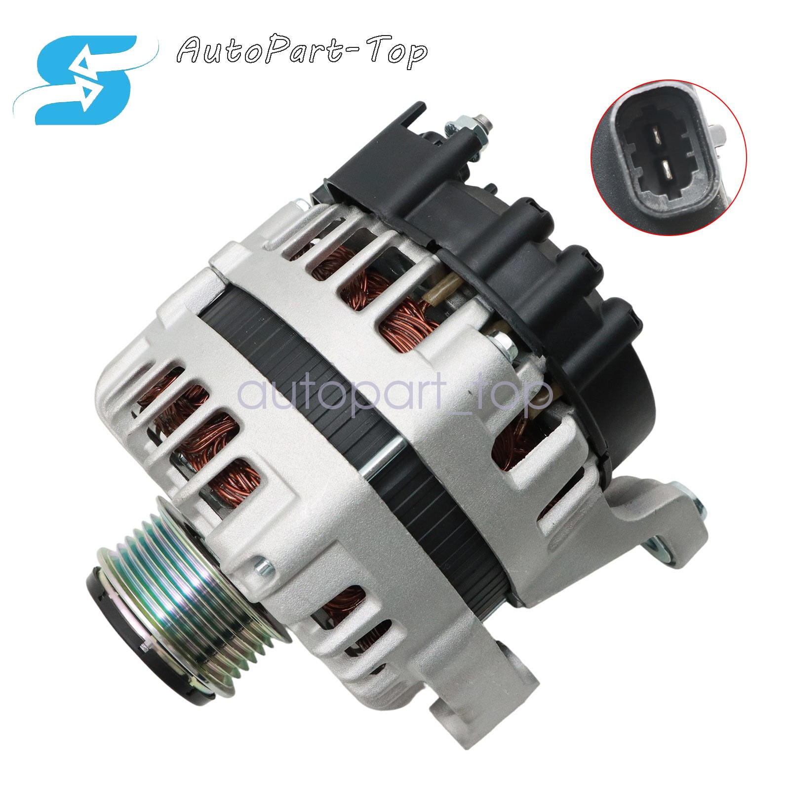 New 130A 12V CW S6 Alternator 13588289 For Chevrolet Trax 2015-2021 L4 1.4L