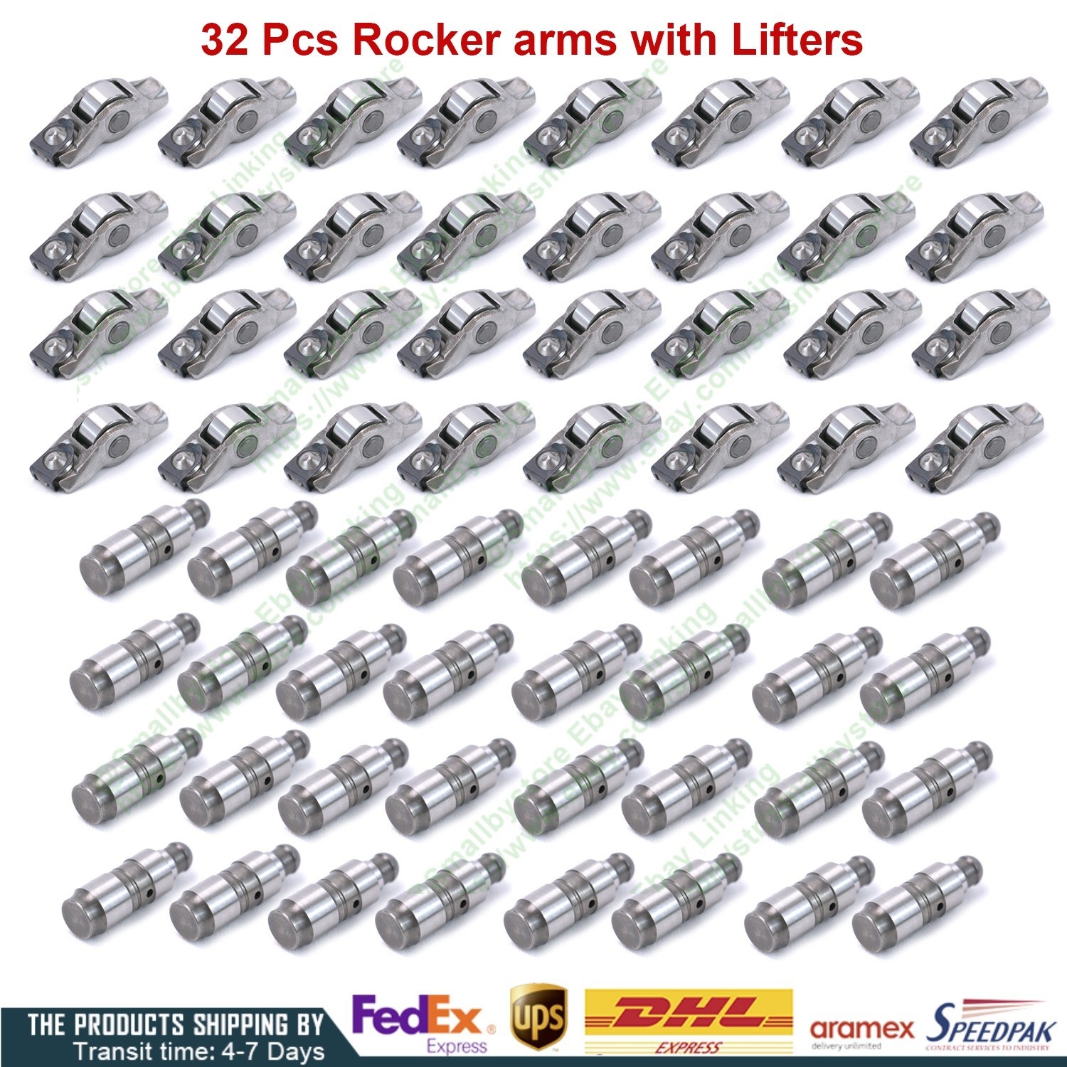 32x Rocker arm with lifter assy For Ford F150 Mustang Expedition 5.0L 3.5L 18-26