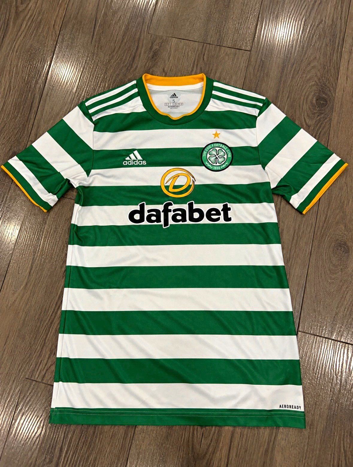 adidas Celtic FC 2020/21 Home Soccer Jersey – Green/White