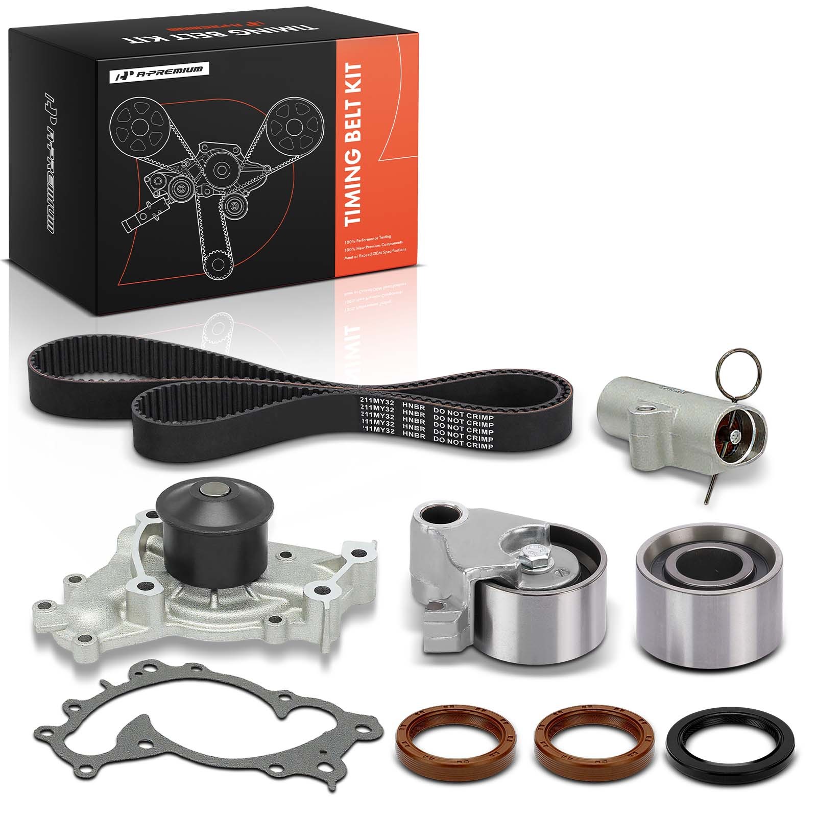 A-Premium 9x Timing Belt & Water Pump Kit for Toyota Camry 1994-2001 Lexus ES300