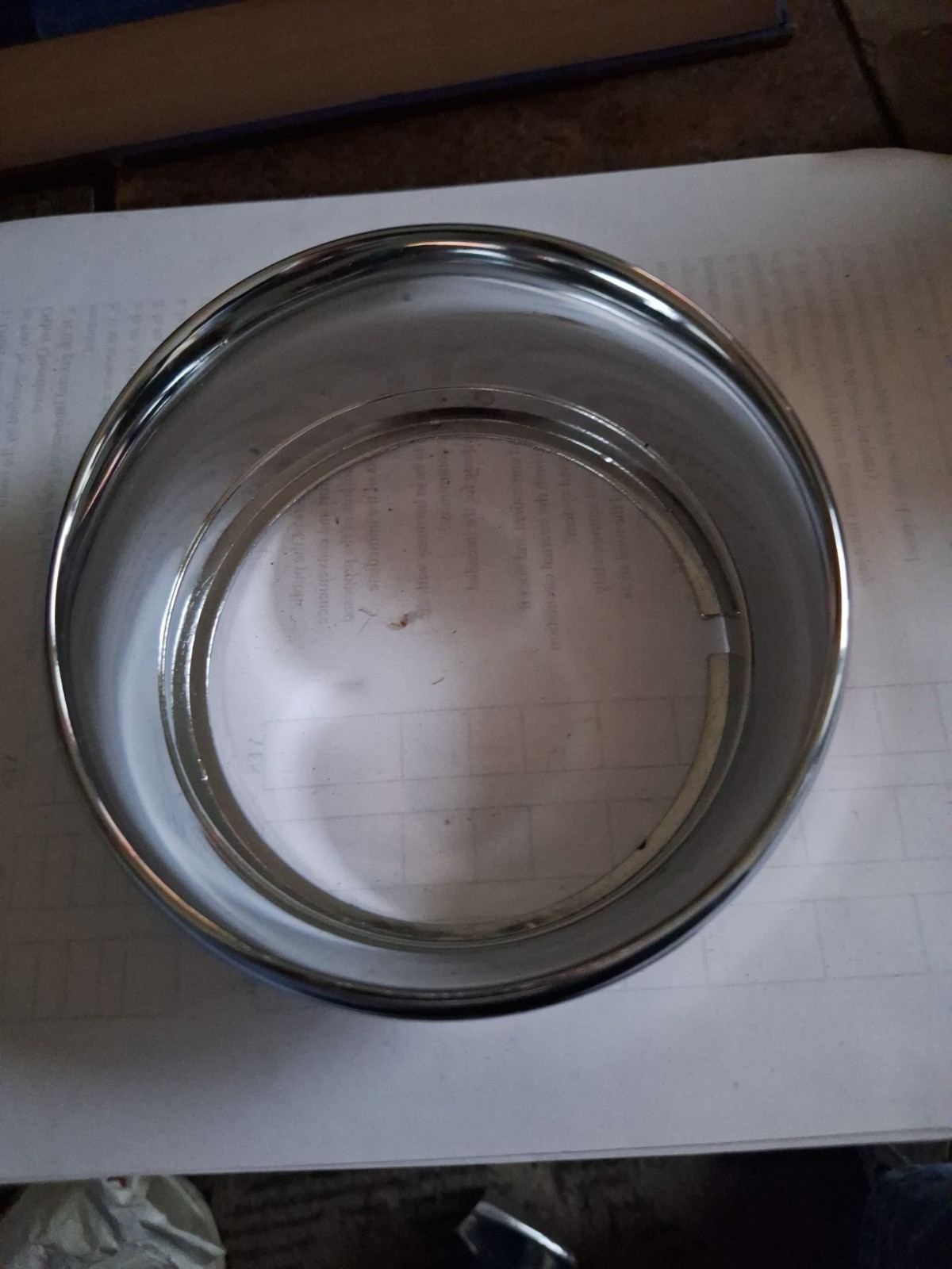 1975 - 77 Dodge Charger, Chrysler Cordoba, head light bezel 3781090 3781091. NOS