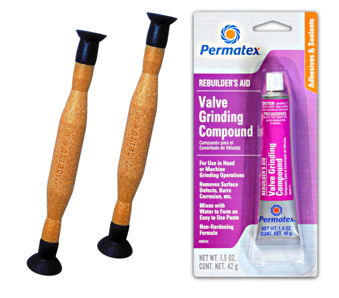 Permatex 80036 Valve Lapping Compound Lisle Tool 21100-21200 Lapper grinding Kit