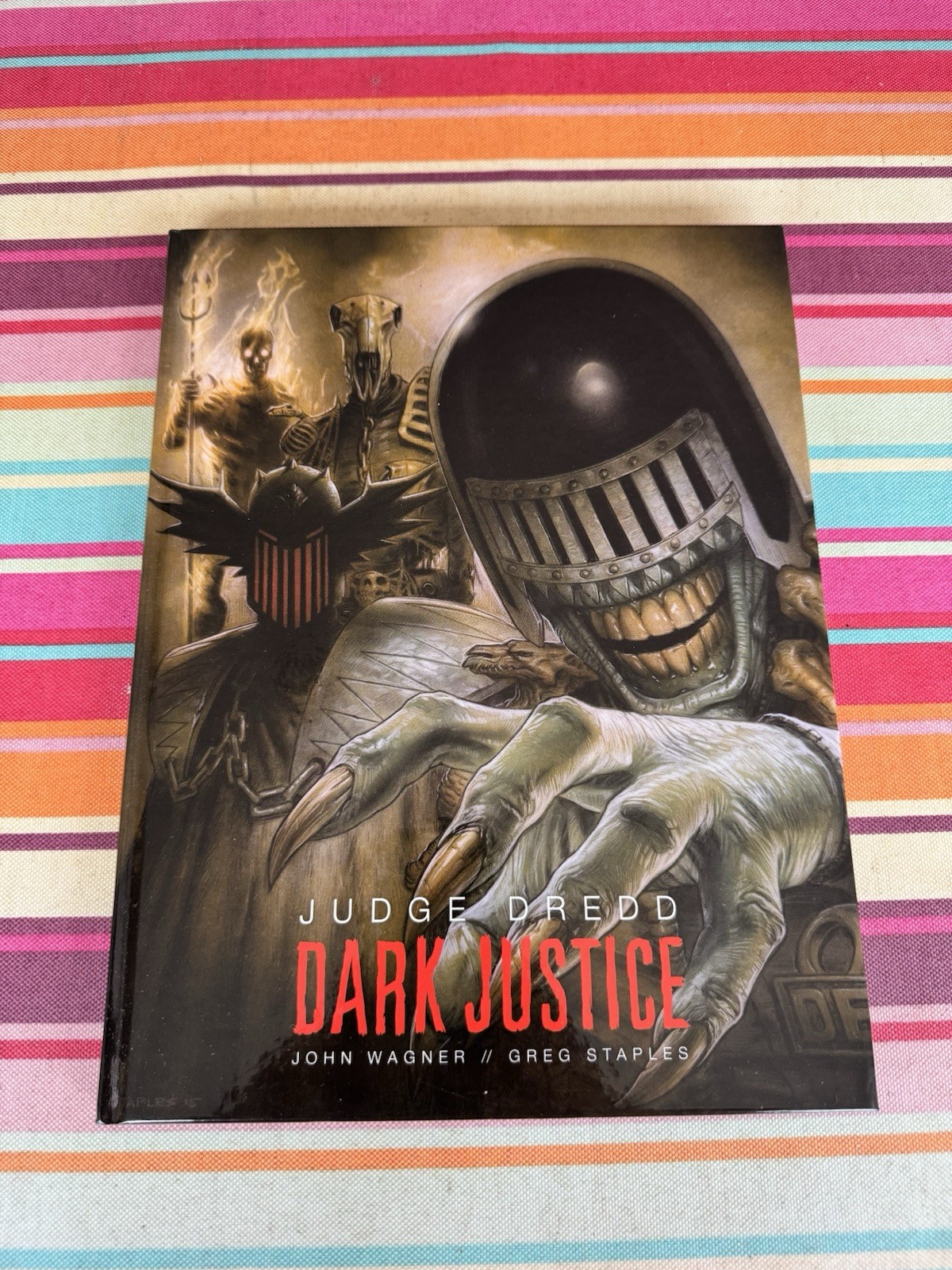 Judge Dredd: Dark Justice , Judge Death / 2000AD novel , First Print (2015), VGC