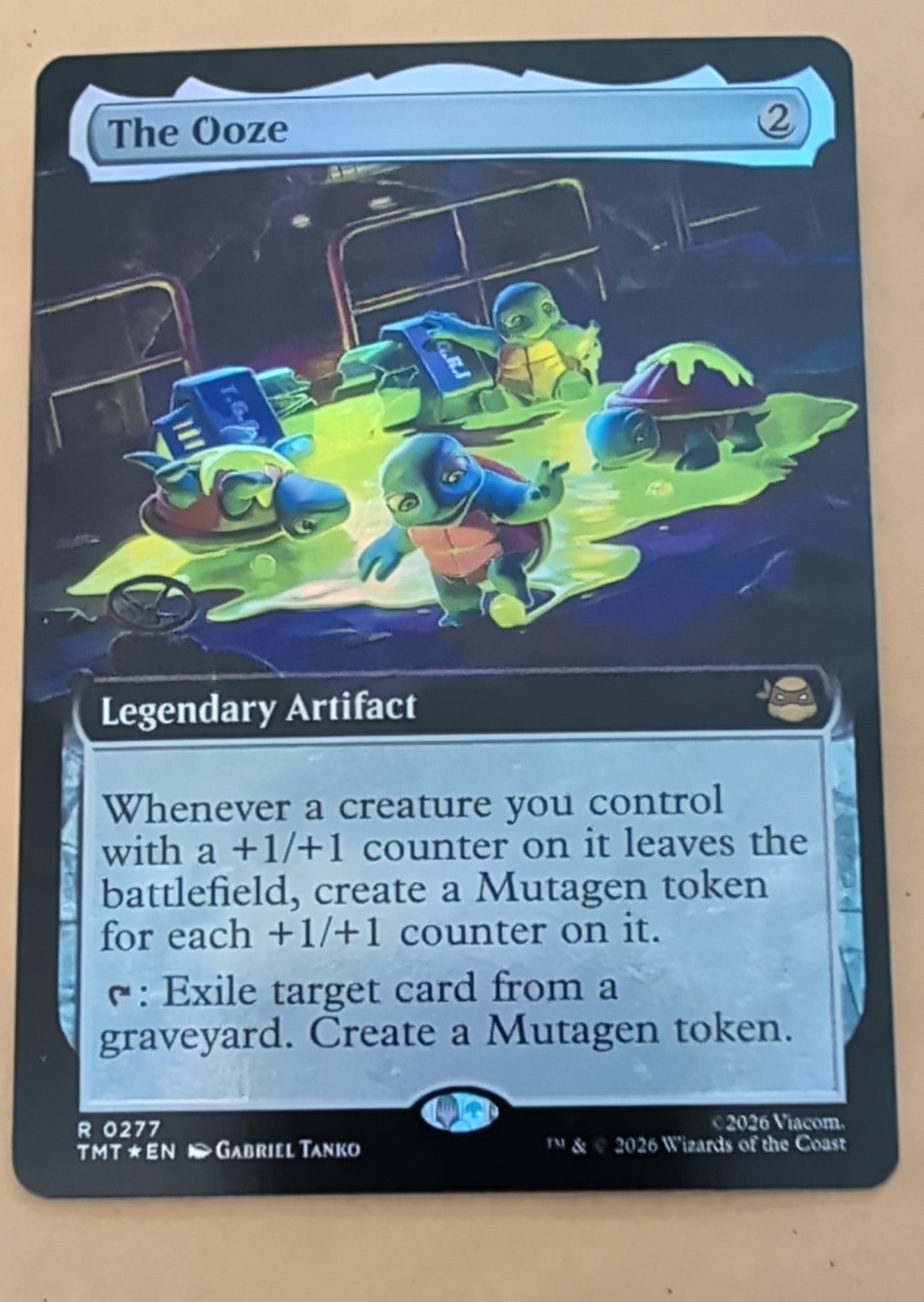 The Ooze (Extended Art) Teenage Mutant Ninja Turtles Foil