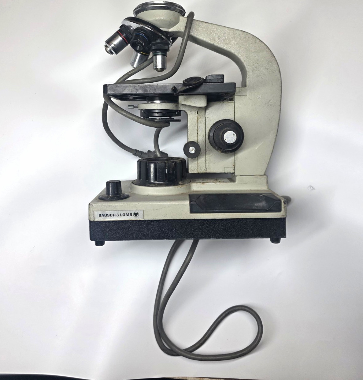Vintage Bausch & Lomb Dynazoom Monocular Compound Laboratory Microscope Untested