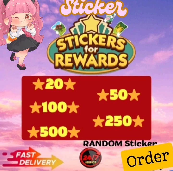 Star For Rewards  To Open Vault Monopoly Go Stickers