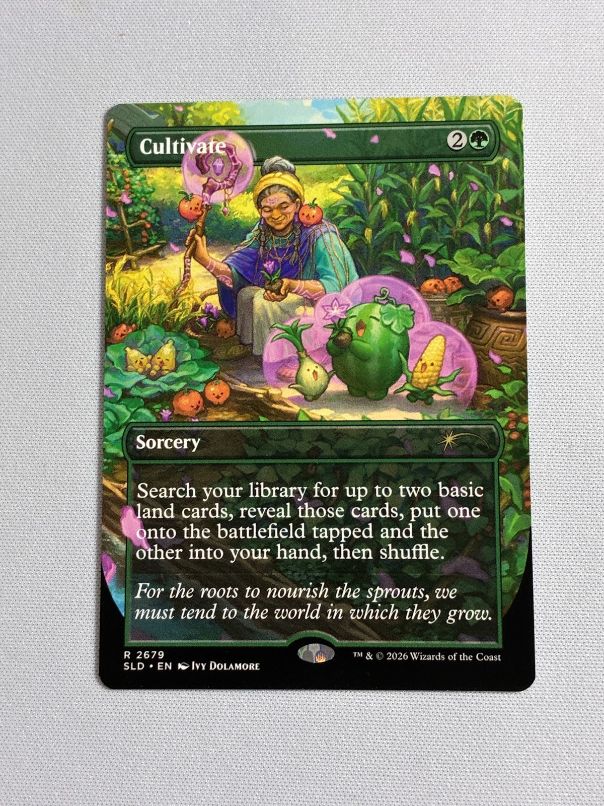 Magic the Gathering MTG Secret Lair Their Magic is Limitless CULTIVATE Magic the Gathering MTG Secret Lair Their Magic is Limitless CULTIVATE