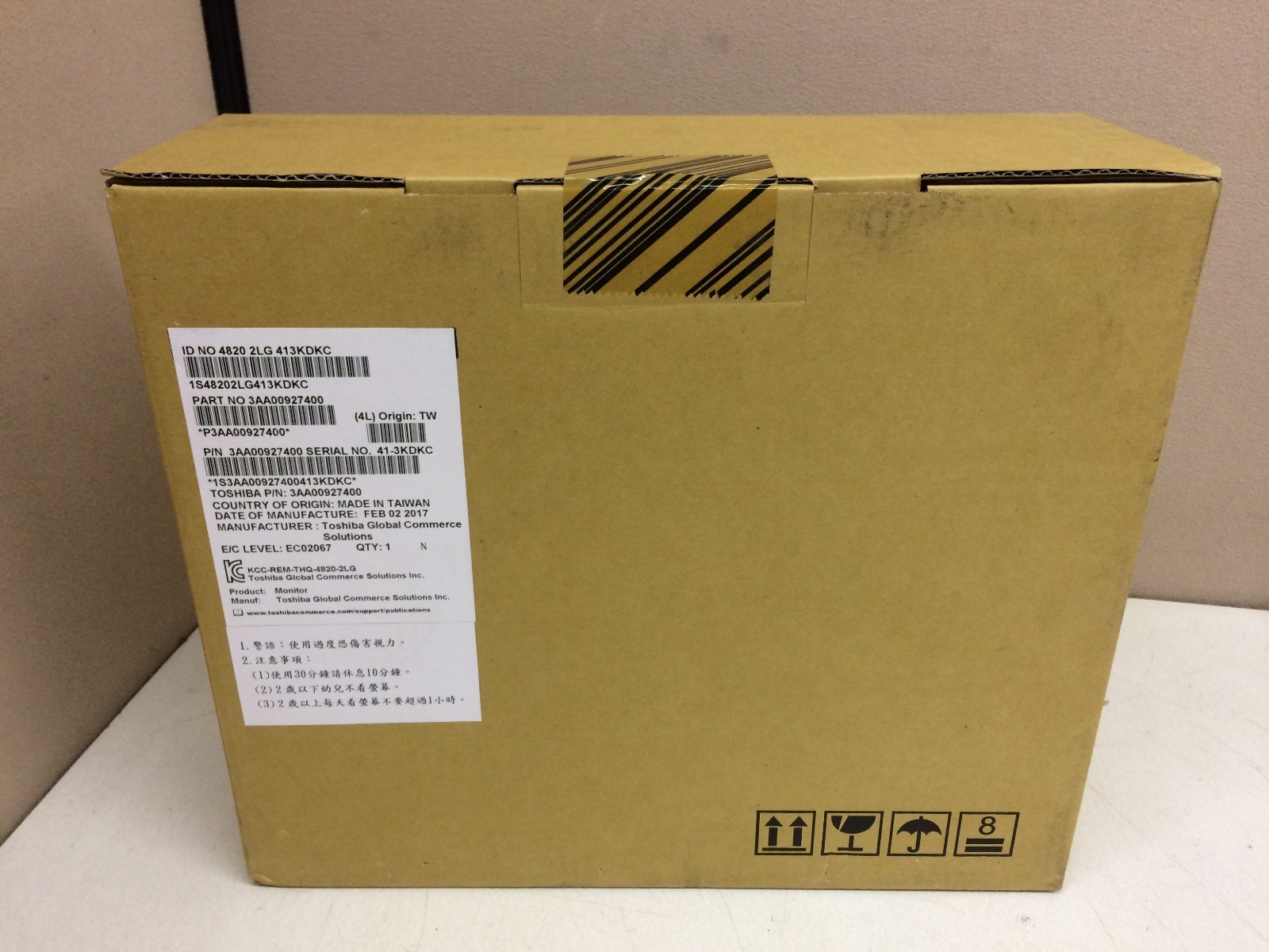 NEW Toshiba IBM 3AA00927400 POS 12 NEW Toshiba IBM 3AA00927400 POS 12
