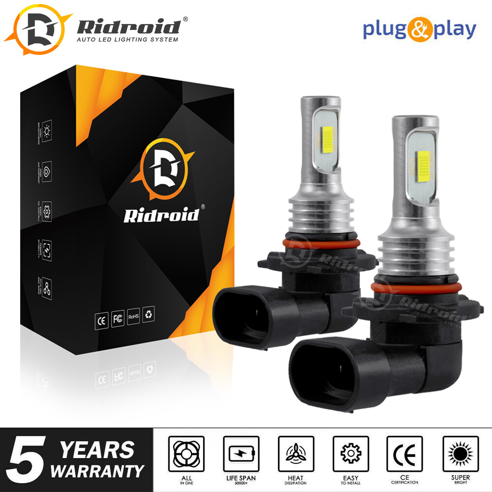 2X 9005 HB3 LED Headlight kit HB3 200W 8000LM High Low Beam 6000K White Bulb HID