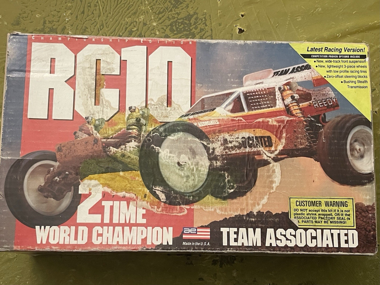 Vintage Team Associated RC10 2-Time World Champion 🏆Rare Retro RC UNTESTED