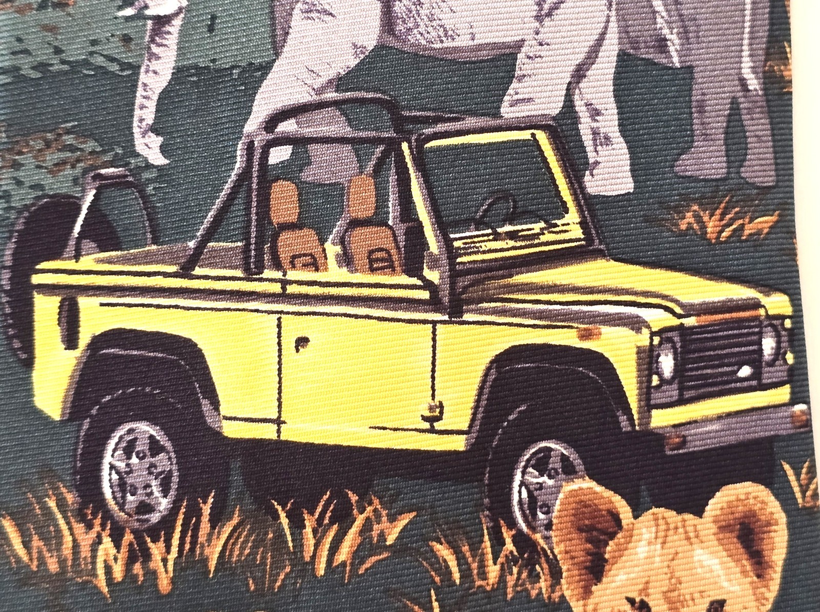 Land Rover Gear NAS Defender 90 OEM Sports Suit Tie *Factory AA Yellow* Rare Land Rover Gear NAS Defender 90 OEM Sports Suit Tie *Factory AA Yellow* Rare