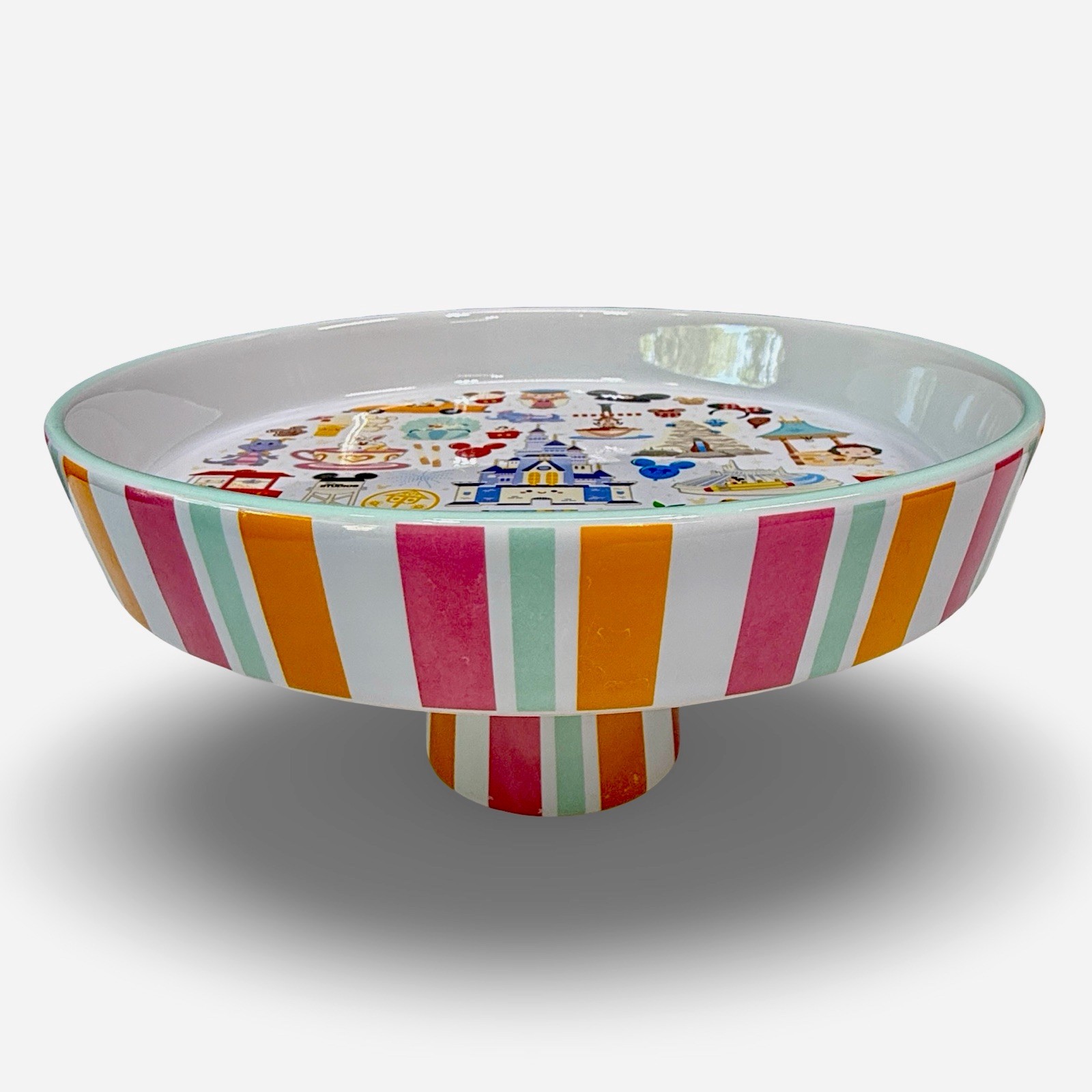 Disney Ashley Longshore Pedestal Cake Stand Parks Icons Jerrod Maruyama 2021