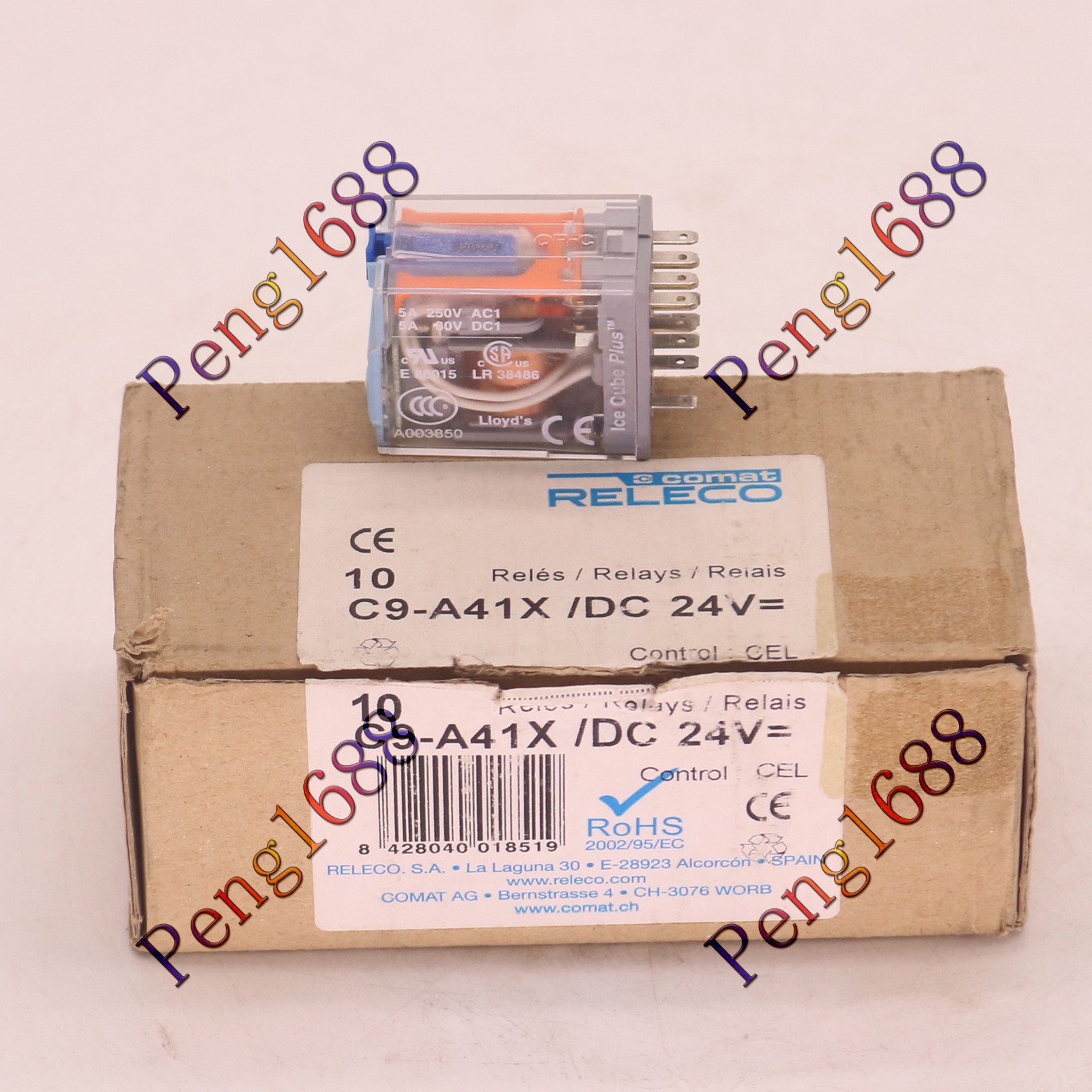 10PC/BOX NEW RELECO C9-A41X DC24V Electromagnetic Relay Fast ship