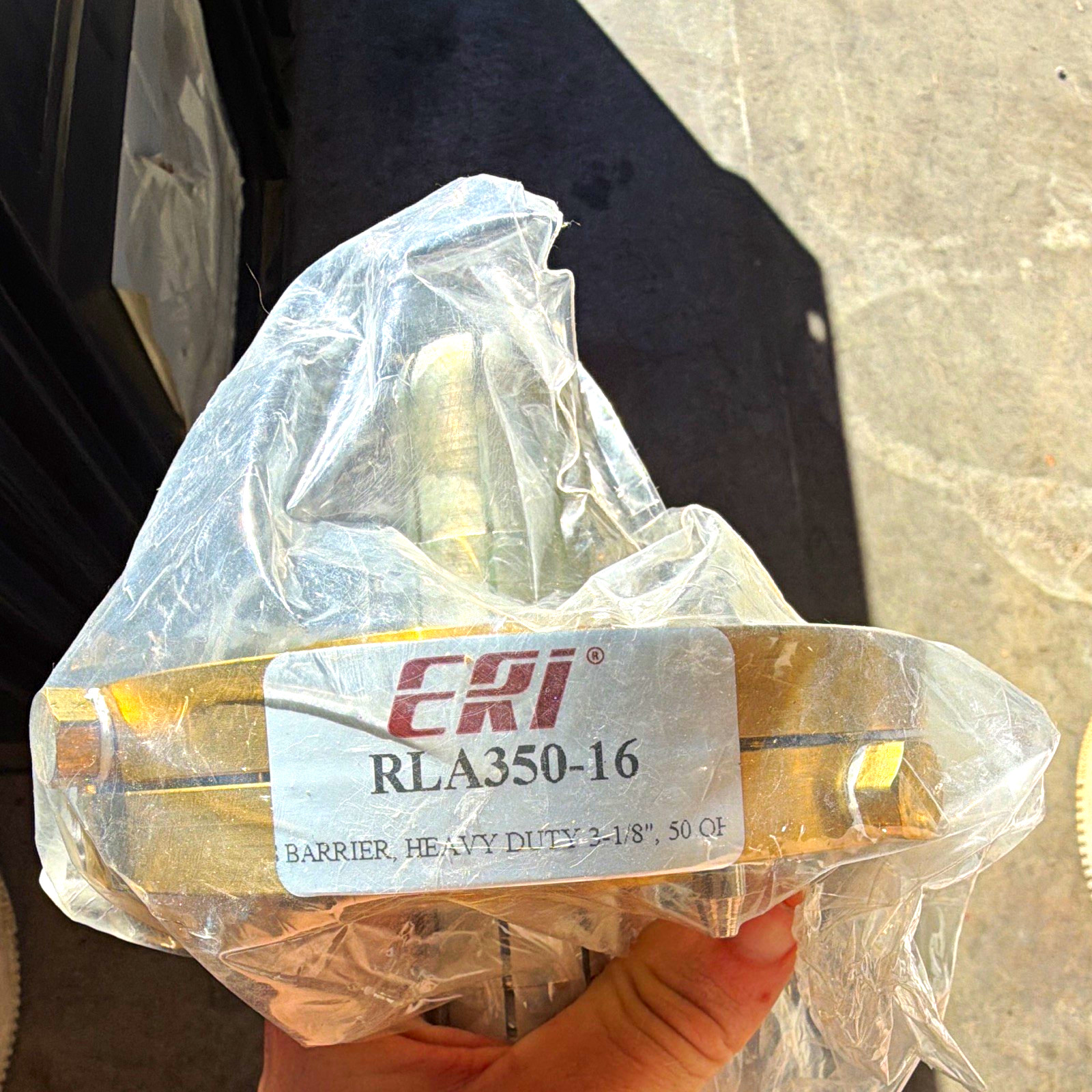 ERI RLA350-16 3-1/8” 50 Ohm Heavy Duty RF Gas Barrier EIA Broadcast