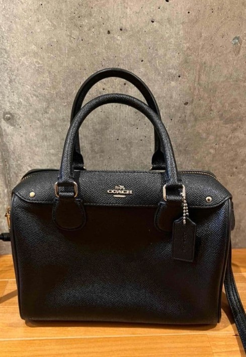 COACH Vintage Black  Boston Bag 2Way