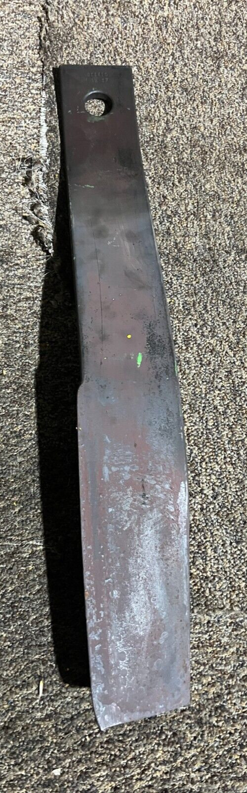 811410 H 12 17 Rotary Mower Blade Flat Black Replacement 1 Hole