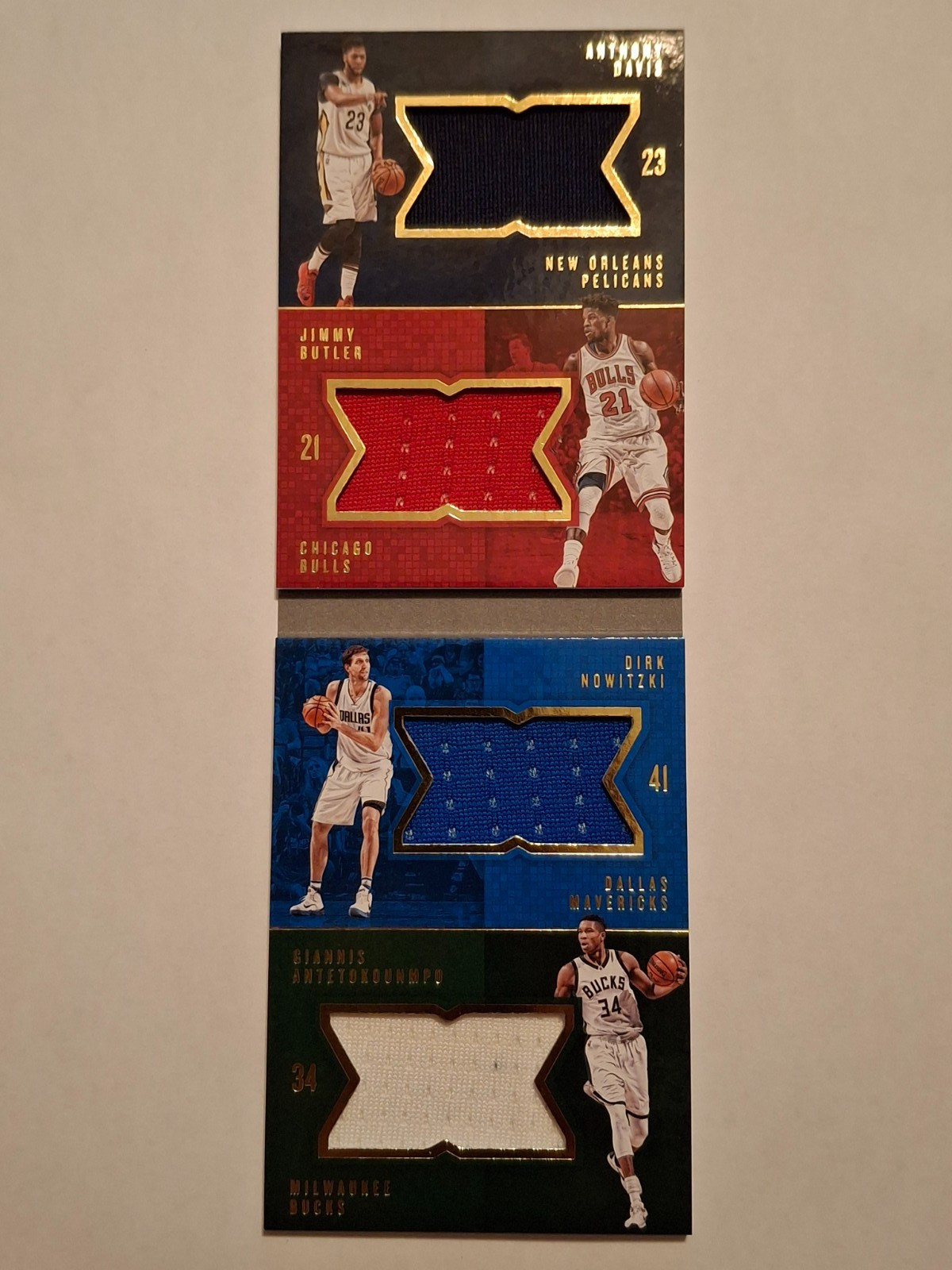2016-17 PANINI PREFERRED QUADS BOOKLETS /149 NOWITZKI , GIANNIS, DAVIS, BUTLER 2016-17 PANINI PREFERRED QUADS BOOKLETS /149 NOWITZKI , GIANNIS, DAVIS, BUTLER