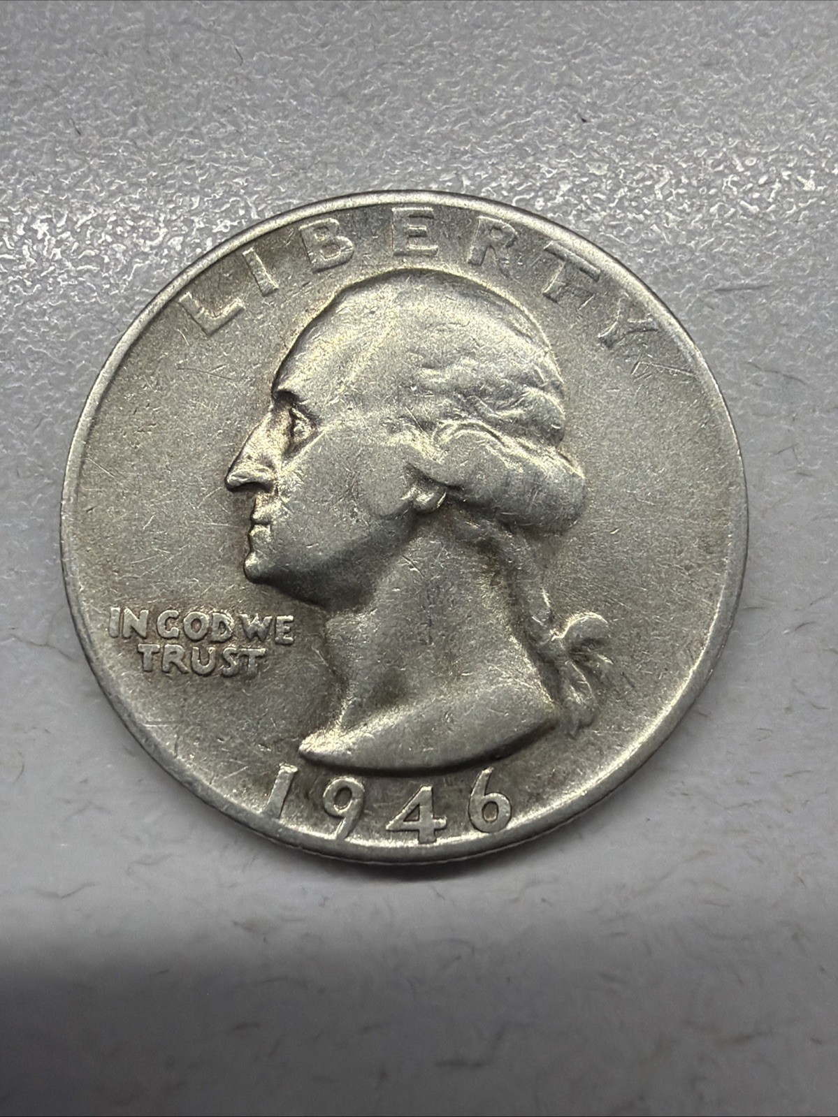 1946-S Washington Quarter 90% Silver Actual Coin