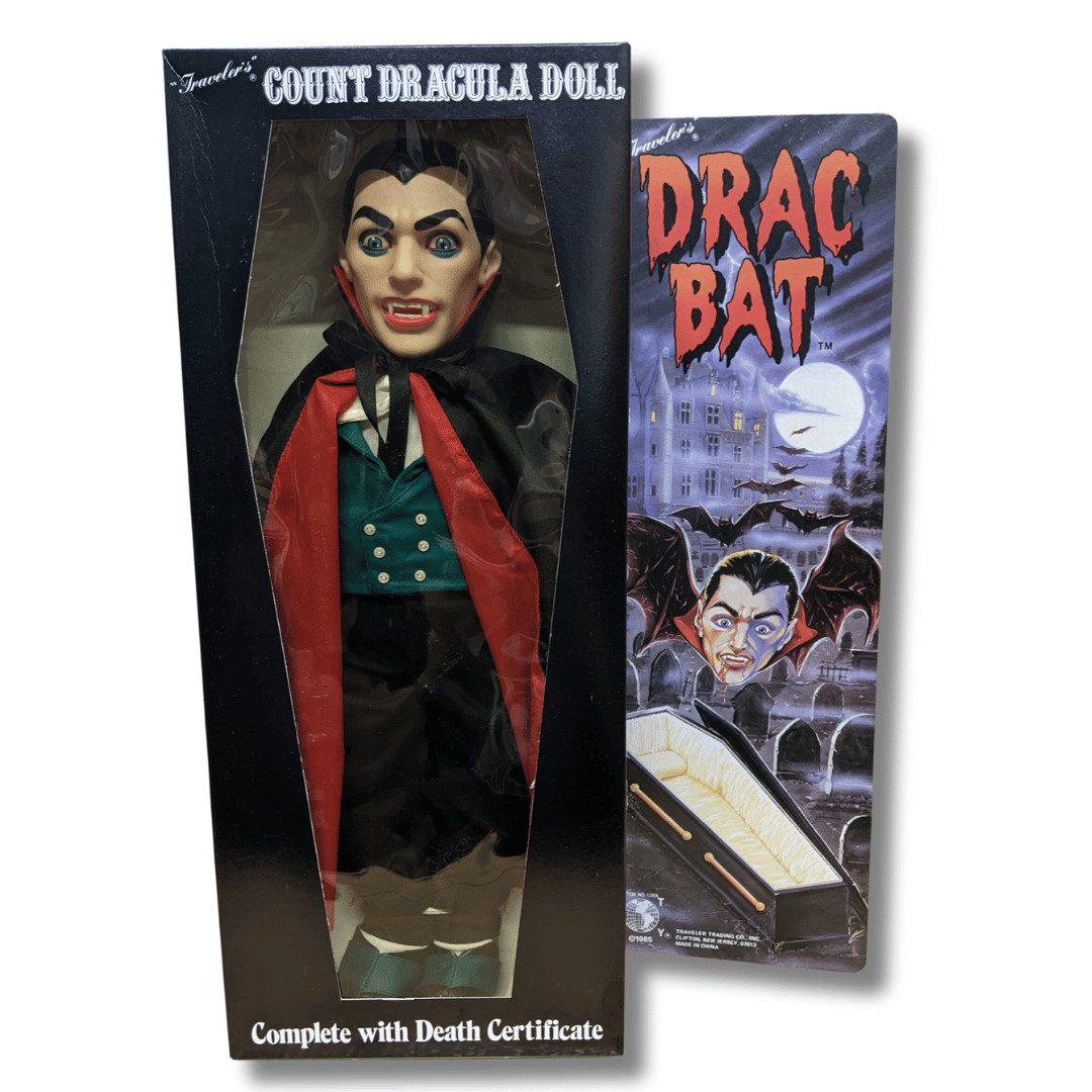 1985 Vintage Traveler's Dracula Doll - New In Box