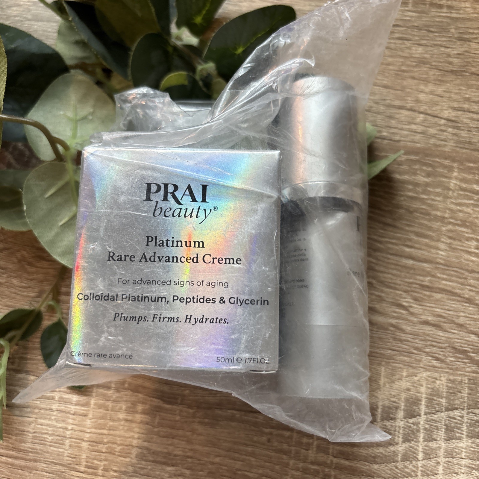 SET OF 2 Prai Beauty Platinum Rare Advanced Serum Serum Creme Sealed SET OF 2 Prai Beauty Platinum Rare Advanced Serum Serum Creme Sealed
