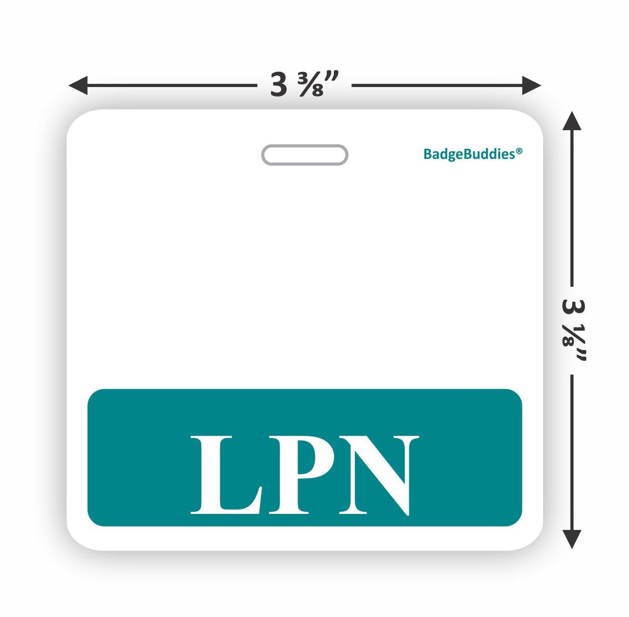 LPN Horizontal Badge Buddy for Licensed Practical Nurse