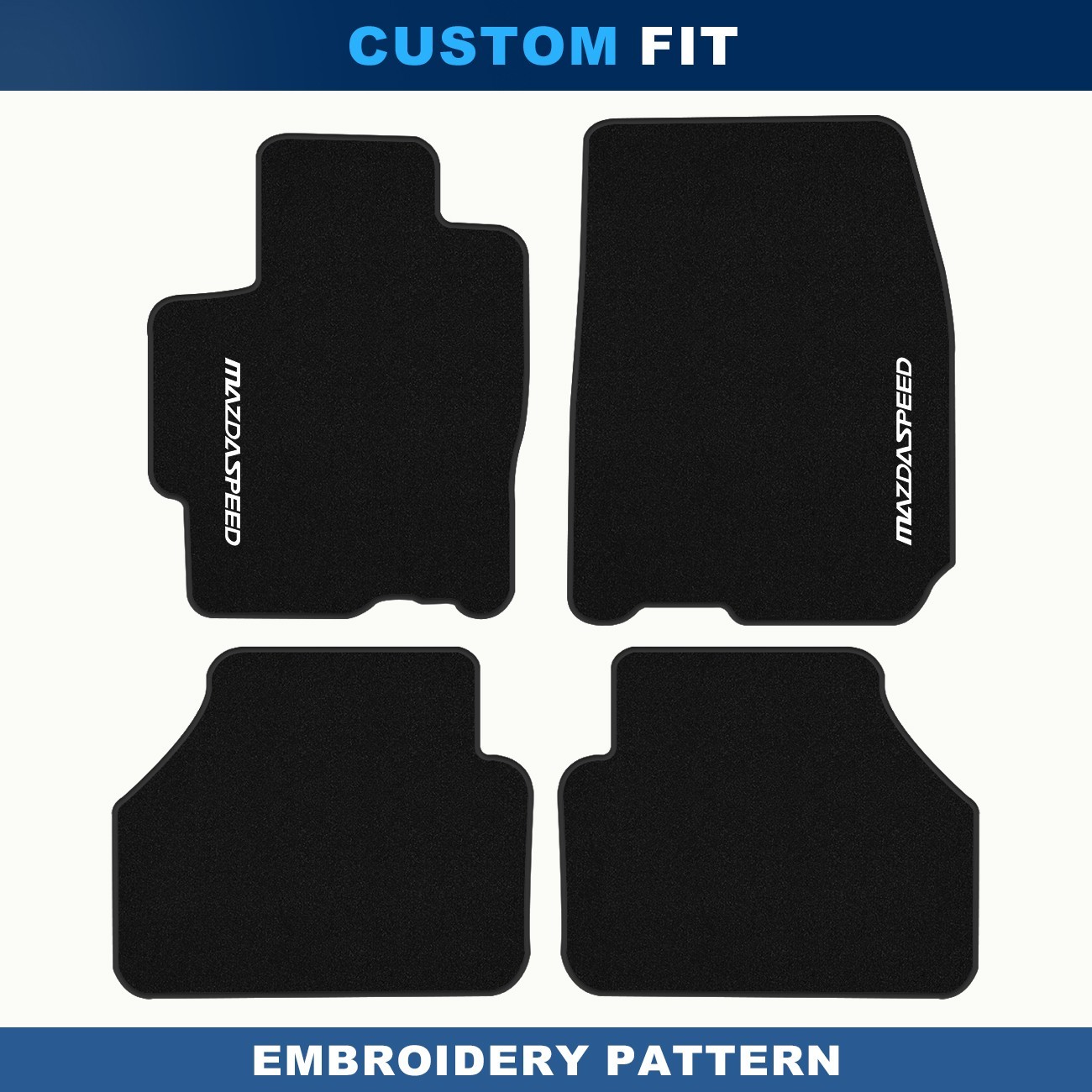 For Mazda Protege BJ 1999-2004 Quality Black Velour Carpet Car Floor Mats Liners For Mazda Protege BJ 1999-2004 Quality Black Velour Carpet Car Floor Mats Liners