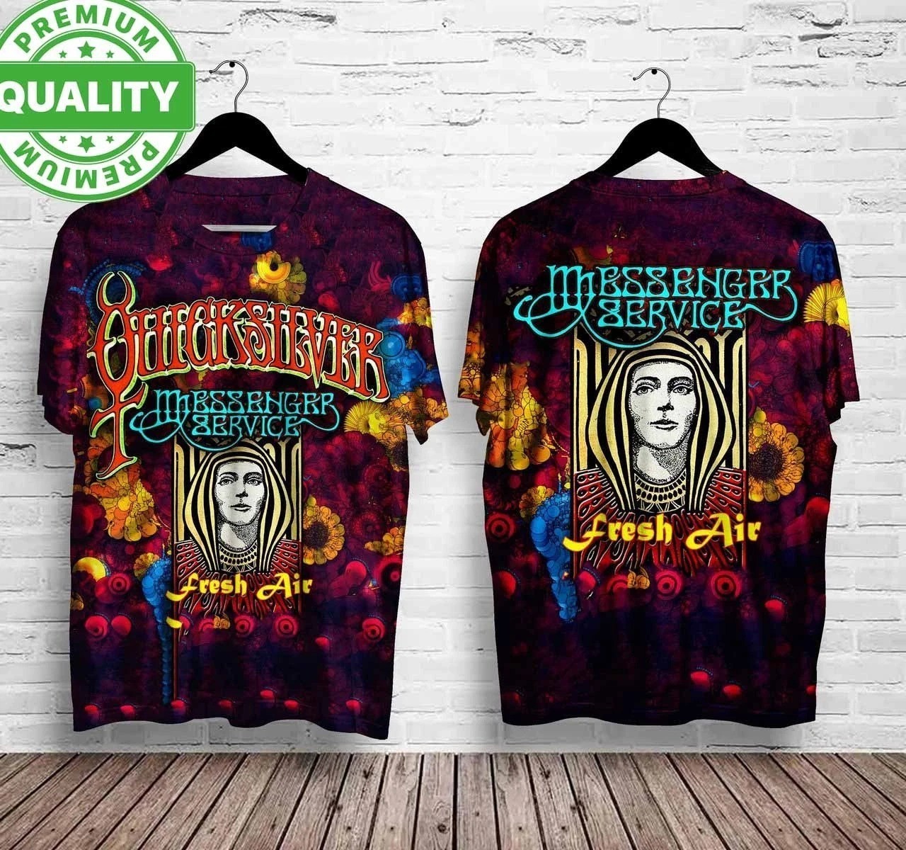 New Quicksilver Messenger Service Album Fresh Air Song S to 5XL 3D Shirt CK334