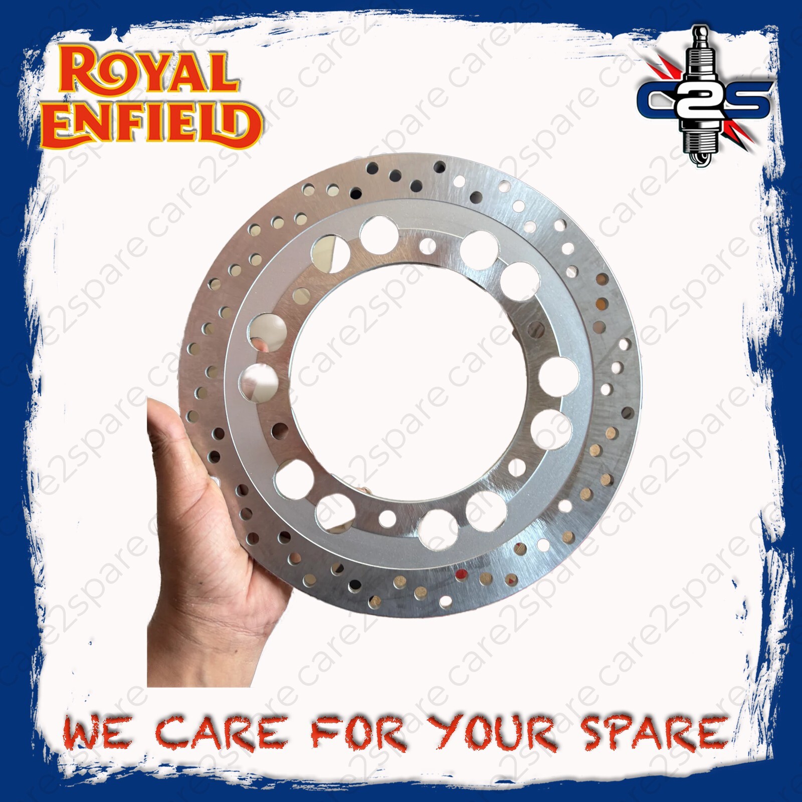 Oem Royal Enfield front brake disc for Classic 350/500 Bullet 350/500 147652/B