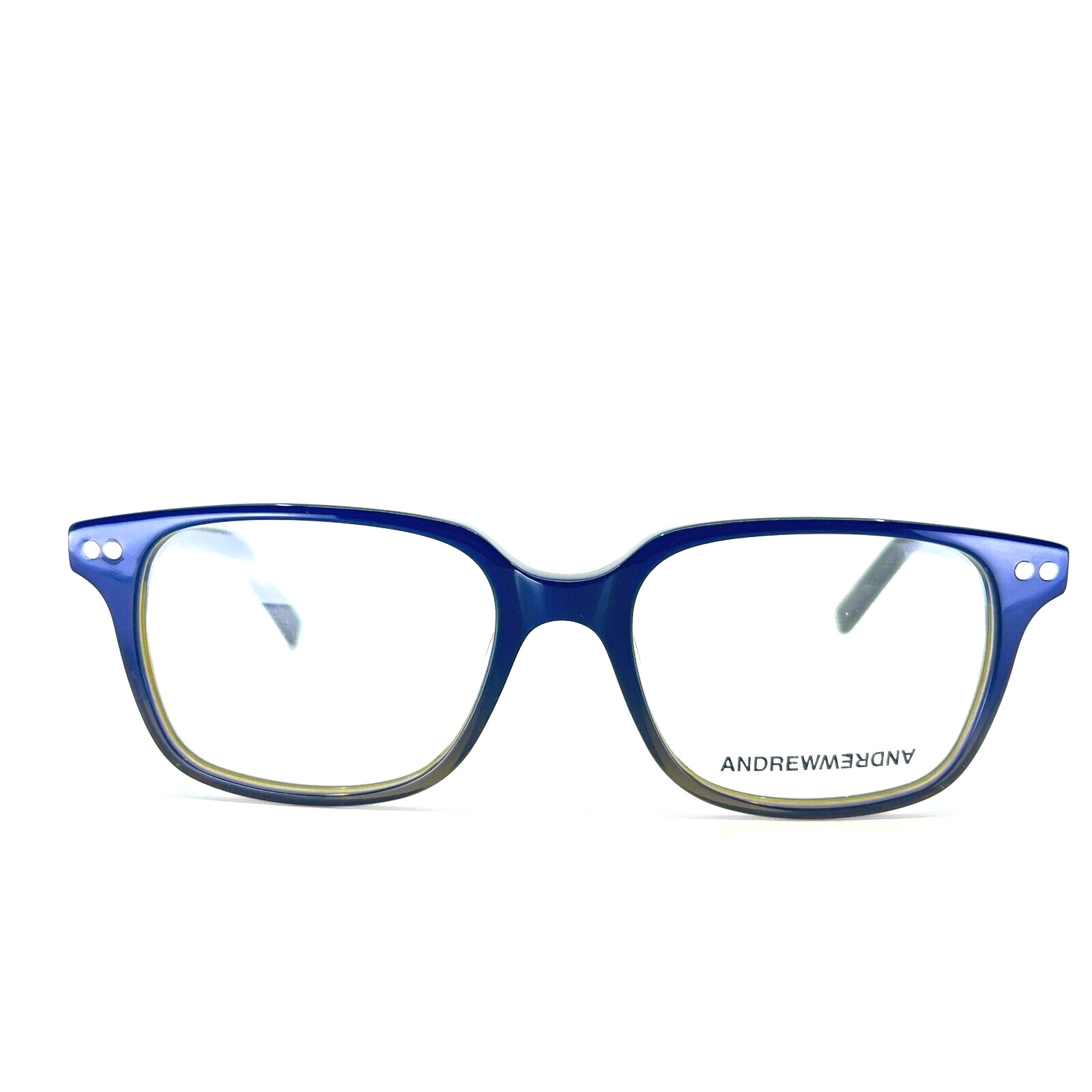 Andrew Andrew T0 2005 5945 Eyeglasses Blue Full Rim Frames 50-17-140
