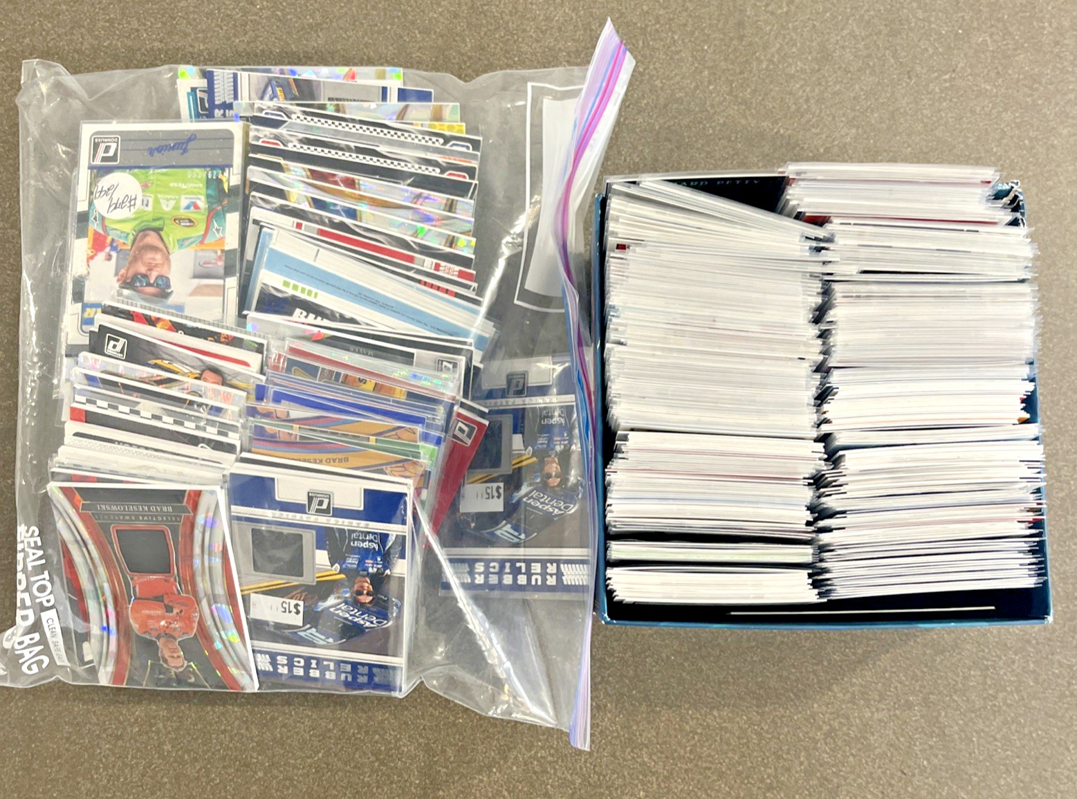 NASCAR RACING HUGE CARD LOT - EVERY SINGLE CARD #\'d , Auto, or MEM