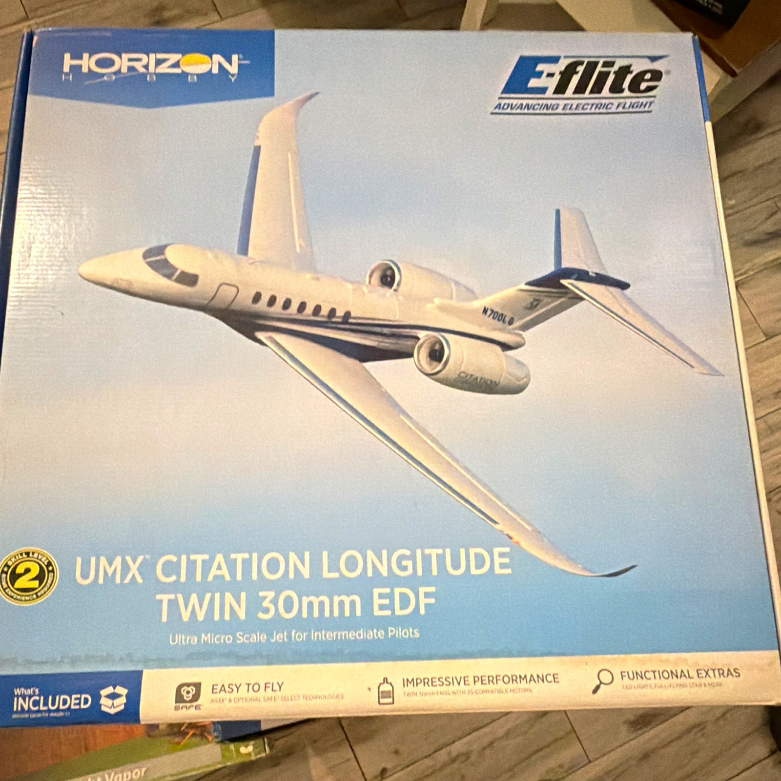 E-Flite UMX Citation Longitude Ultra Micro Electric Twin 30mm EDF Jet BNF E-Flite UMX Citation Longitude Ultra Micro Electric Twin 30mm EDF Jet BNF