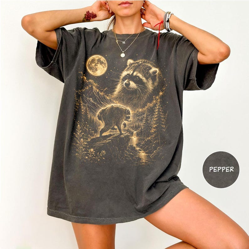 *HOT* Vintage Jimothy Raccoon Shirt, Jimothy Seattle Raccoon Shirt Animal Lover