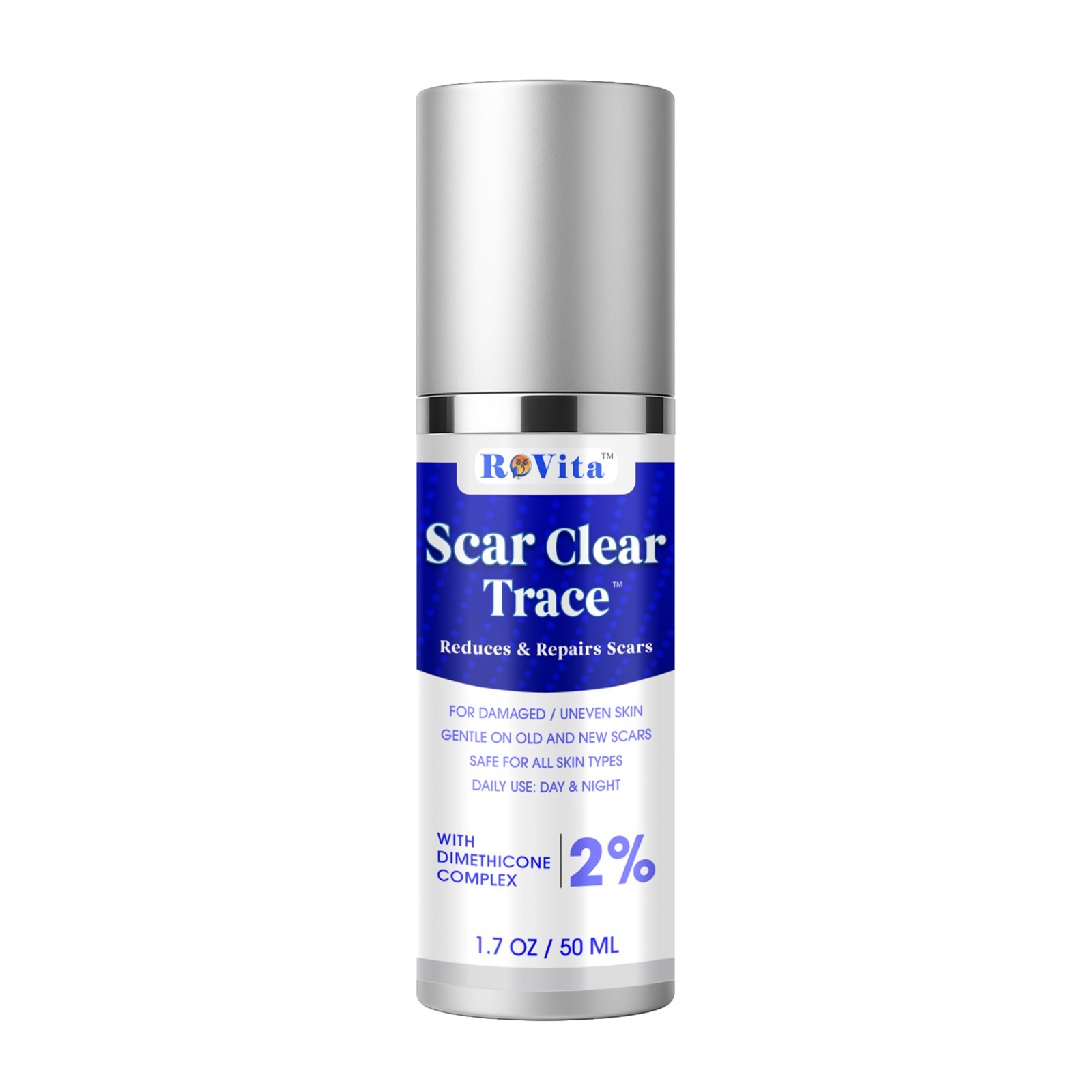Scar Removal Cream Old Scars Stretch Mark Spots, Surgery, Burn, Injury Scar 55Ml
