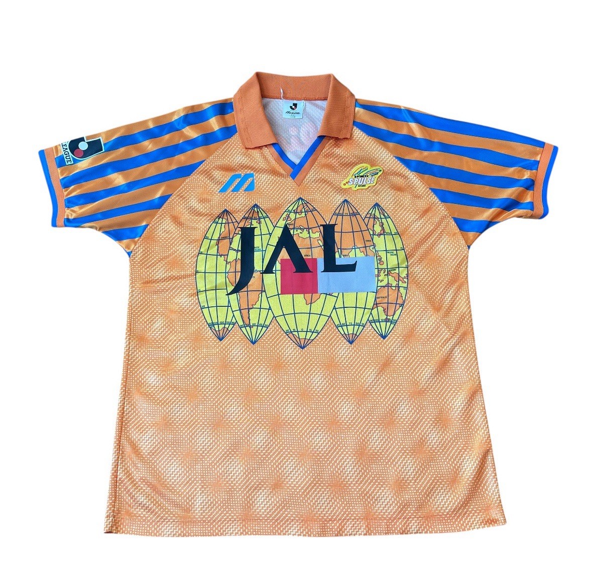 Vintage Mizuno Shimizu S-Pulse 1994/96 Home Football Kit (L)