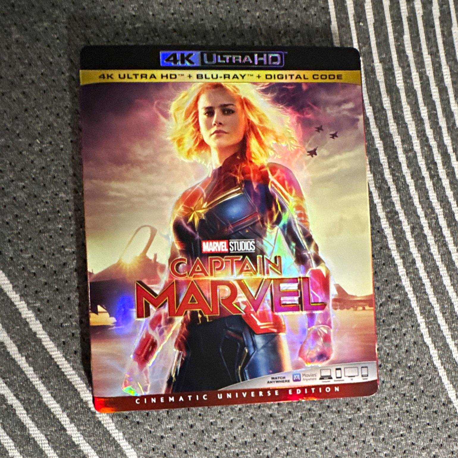Marvel Studios Captain Marvel 4K Ultra HD + Blu-ray Cinematic Universe Ed.