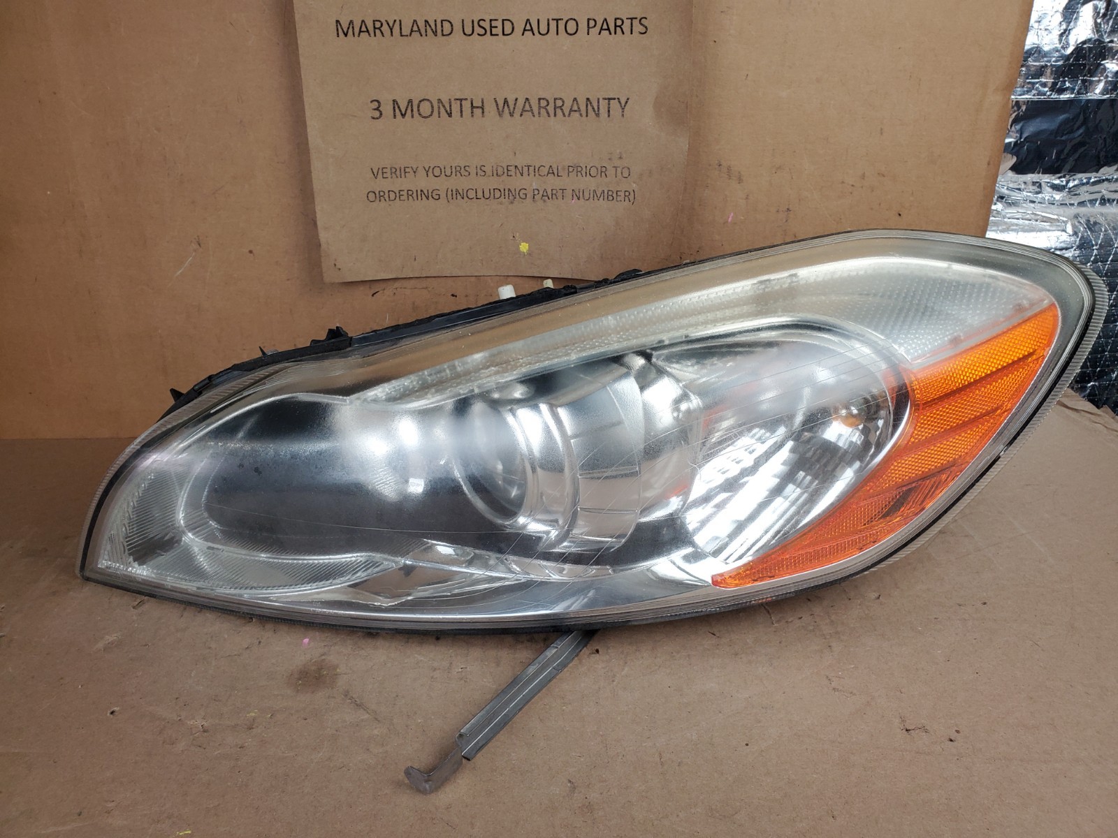 2011 2012 2013 VOLVO C70 DRIVER Headlight XENON HID + 3 MONTH WARRANTY