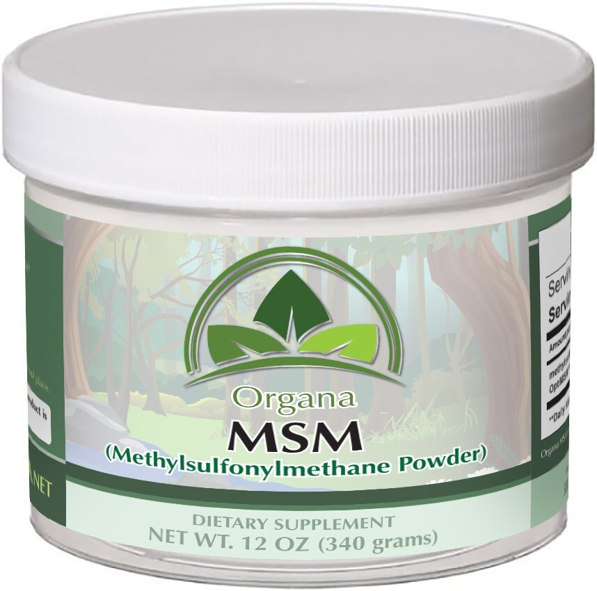 The BEST MSM By Organa Pure Fast Dissolving Crystal Powder Methylsulfonylmethane