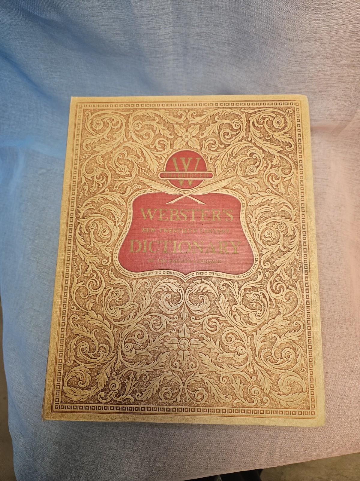 Webster's New Twentieth Century Dictionary English Language Unabridged Hardcover