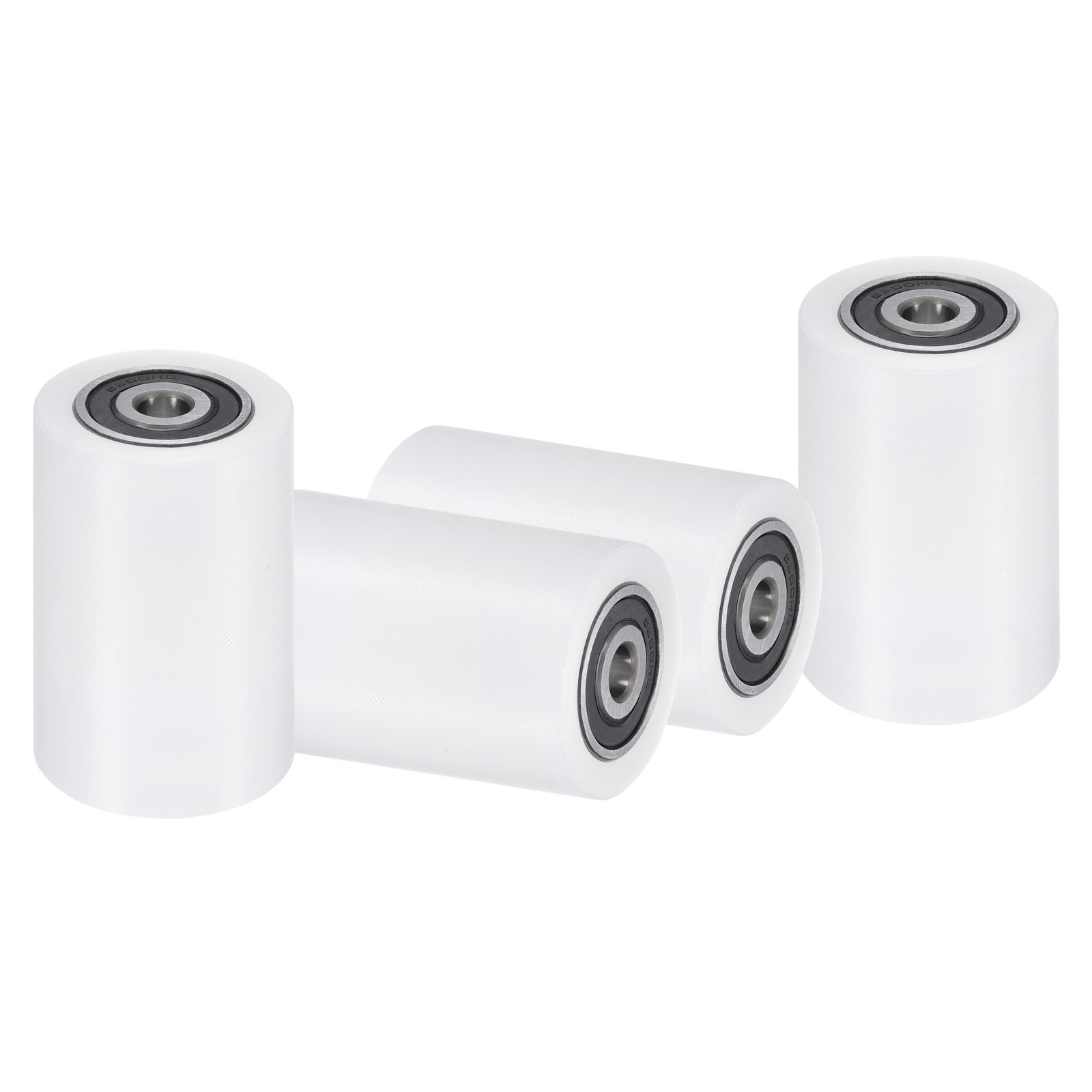 4Pcs Nylon Roller Wheel with Bearings 25/64