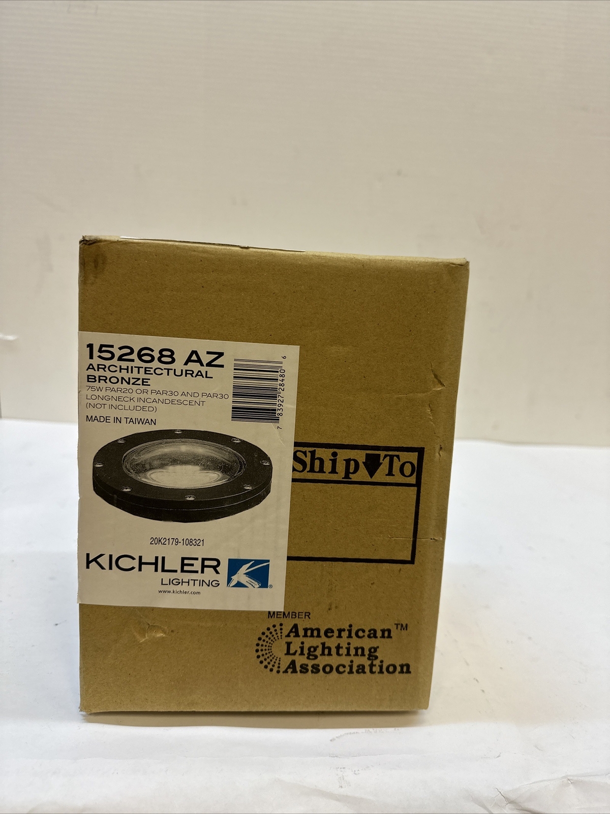 Kichler 16258CBR40 Landscape Inground Light, LED 20 Watts, Centennial Brass Kichler 16258CBR40 Landscape Inground Light, LED 20 Watts, Centennial Brass