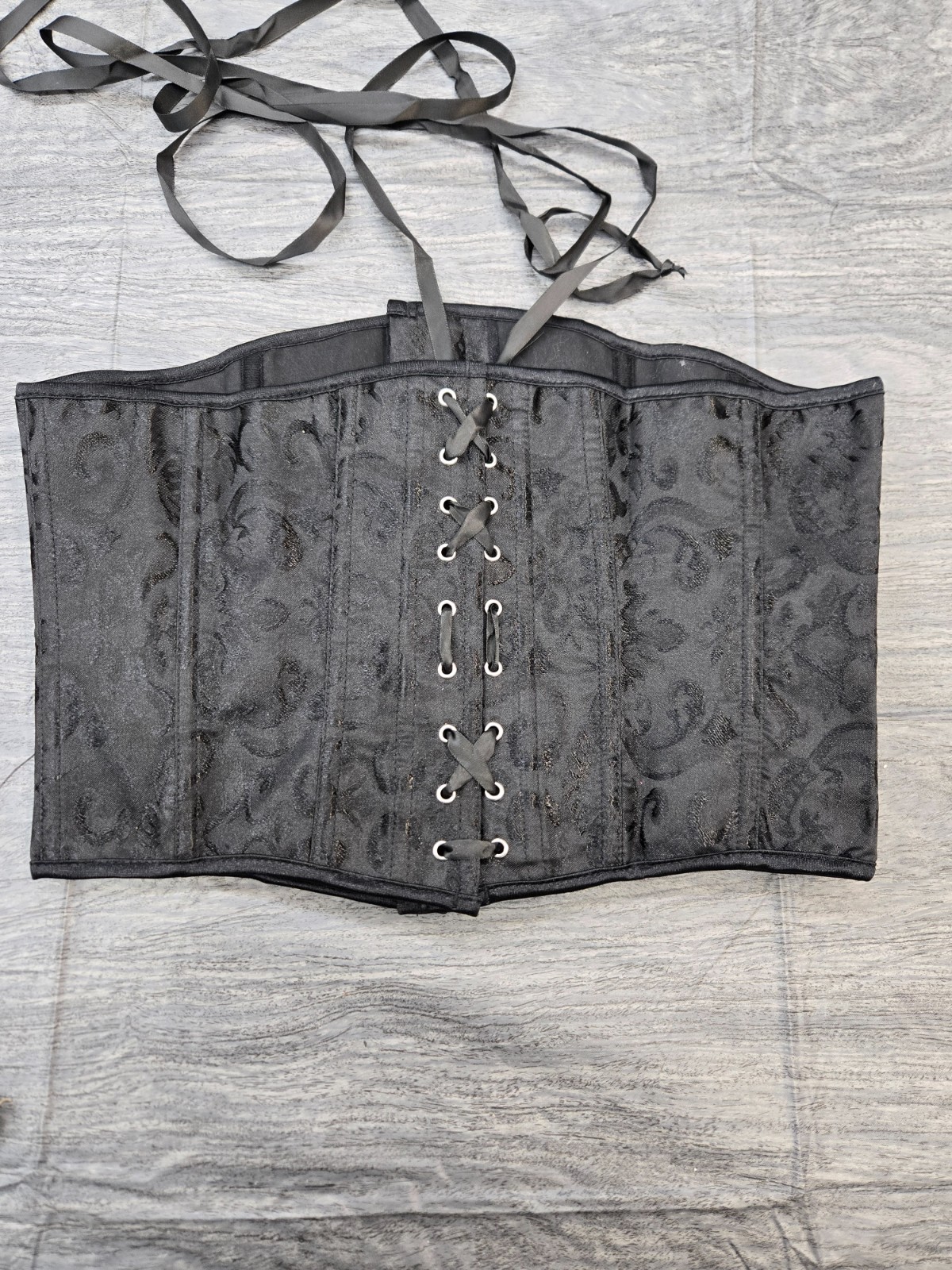ROMWE BLACK LACE UP 11\