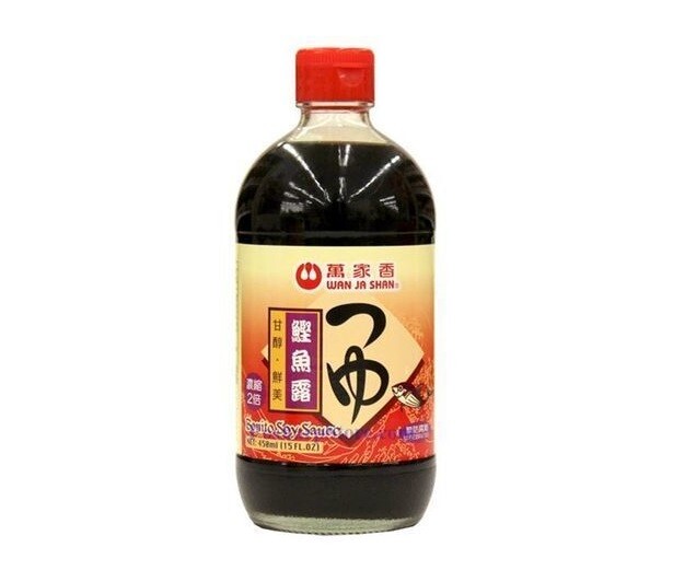 Wan Ja Shan Bonito Soy Sauce 15 Oz